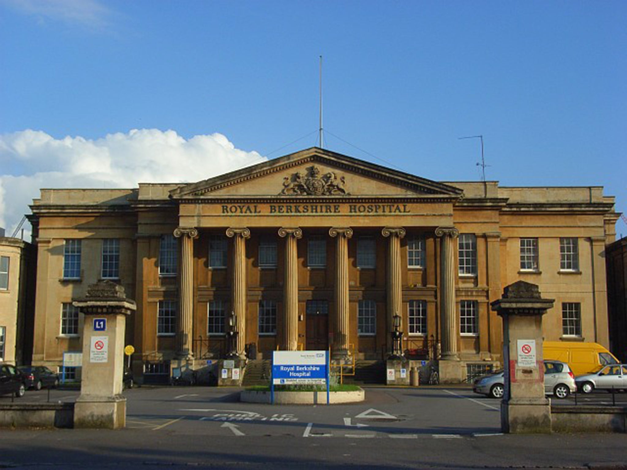 Alexandra died at Royal Berkshire Hospital in Reading