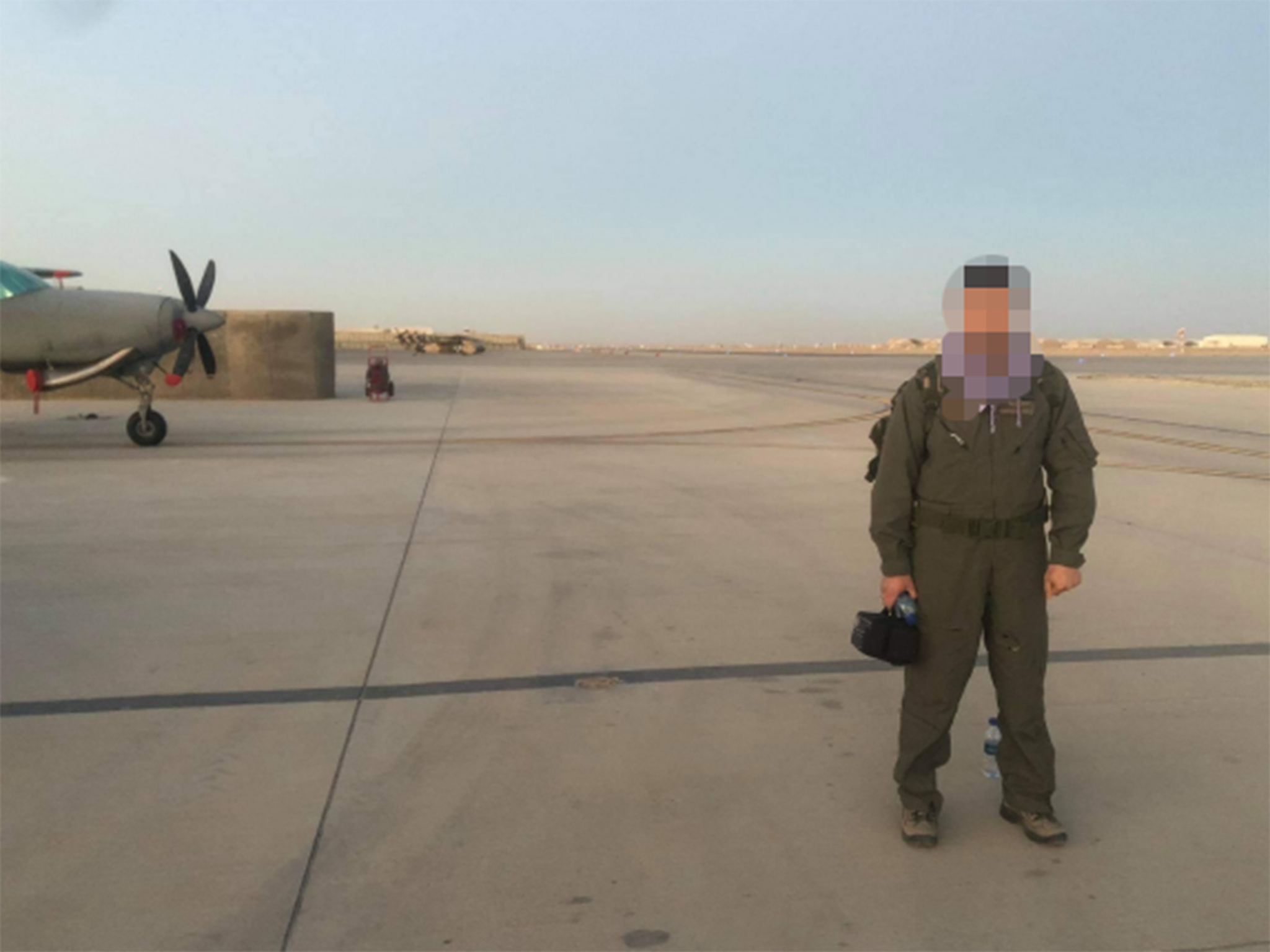 The Afghan pilot has been threatened with deportation to Rwanda