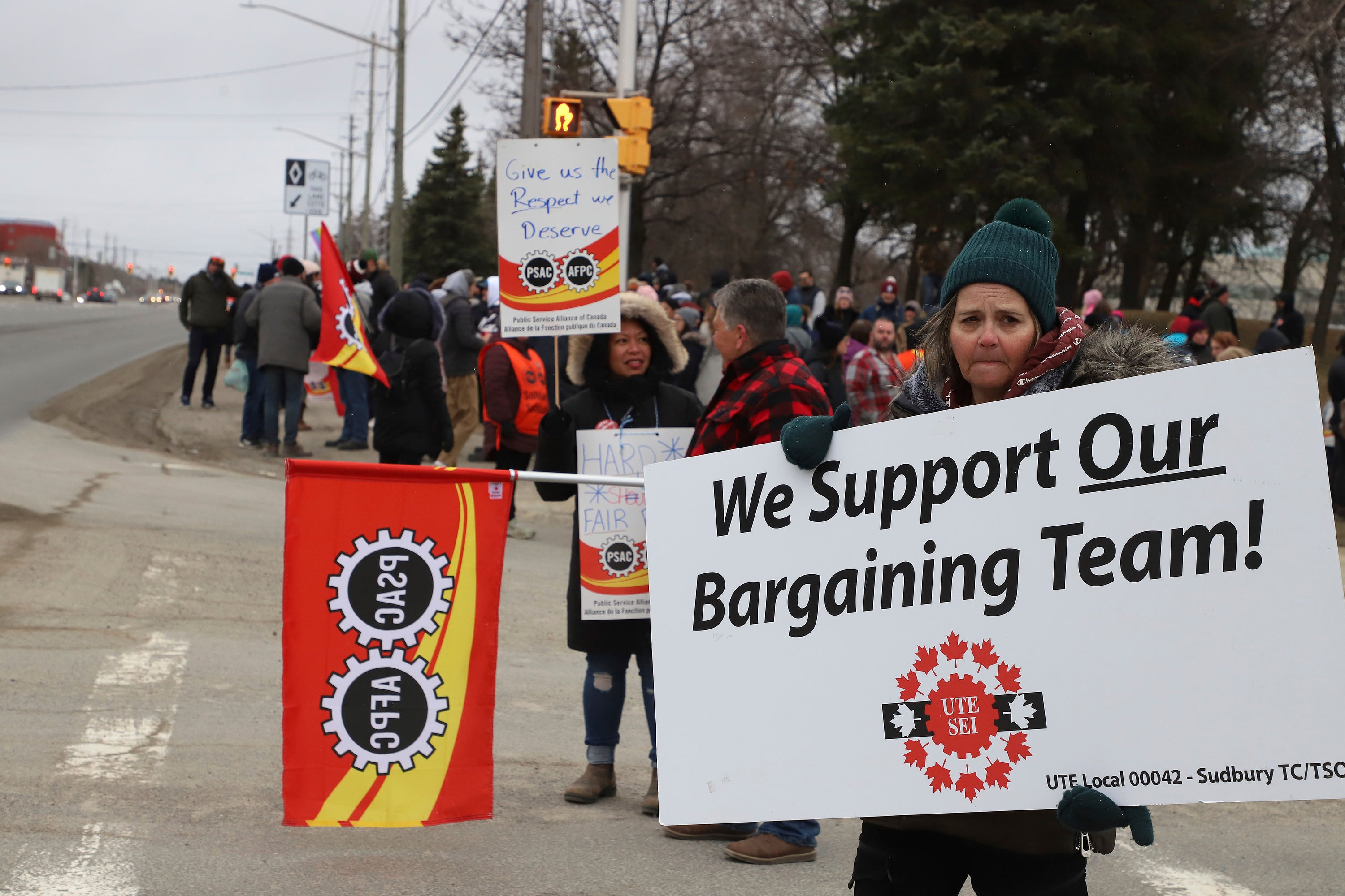 Canada-Public Union Strike