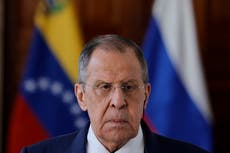 Russian foreign minister Lavrov visits Nicaragua's Ortega