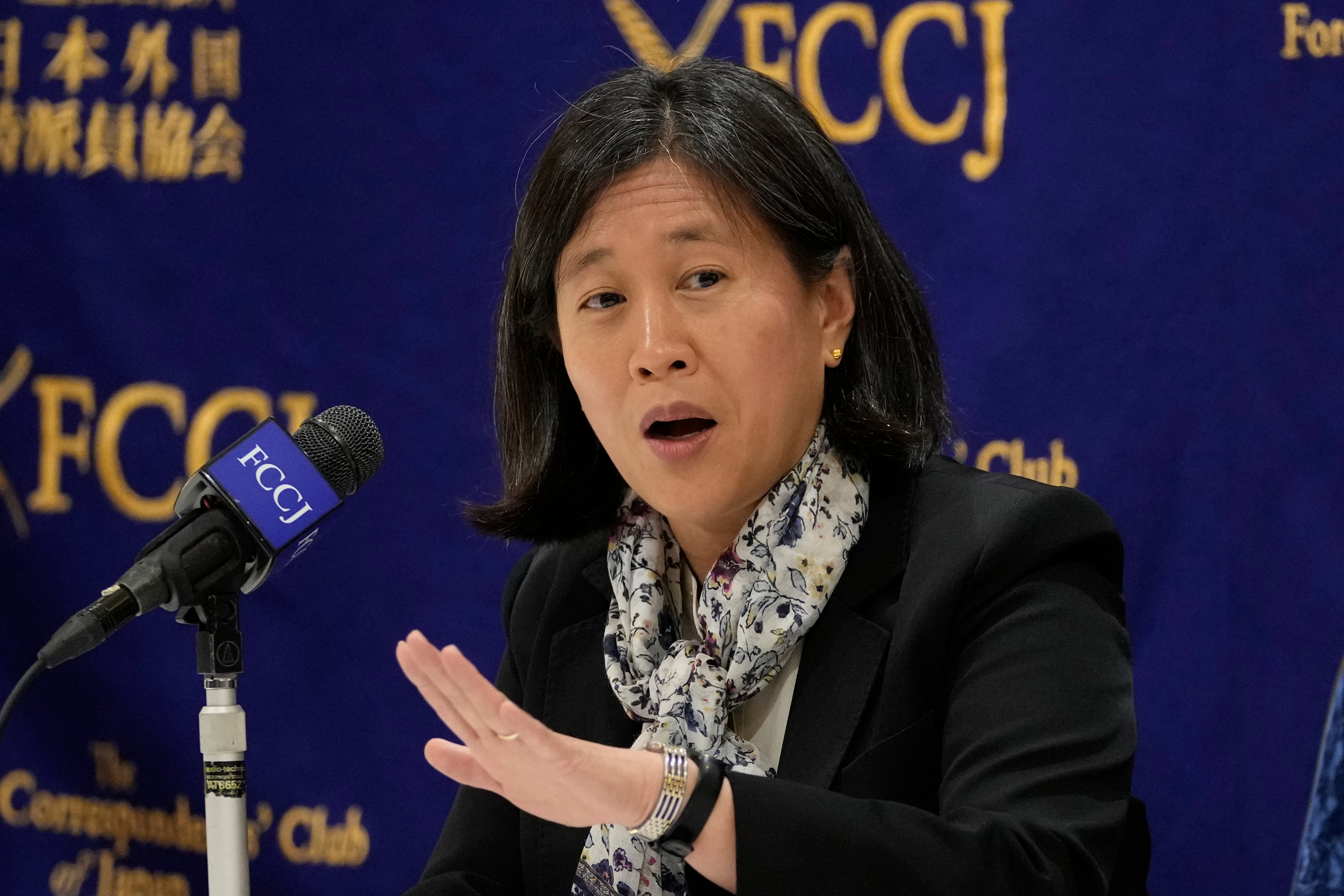 Trade envoy Tai says US not seeking to 'decouple' from China