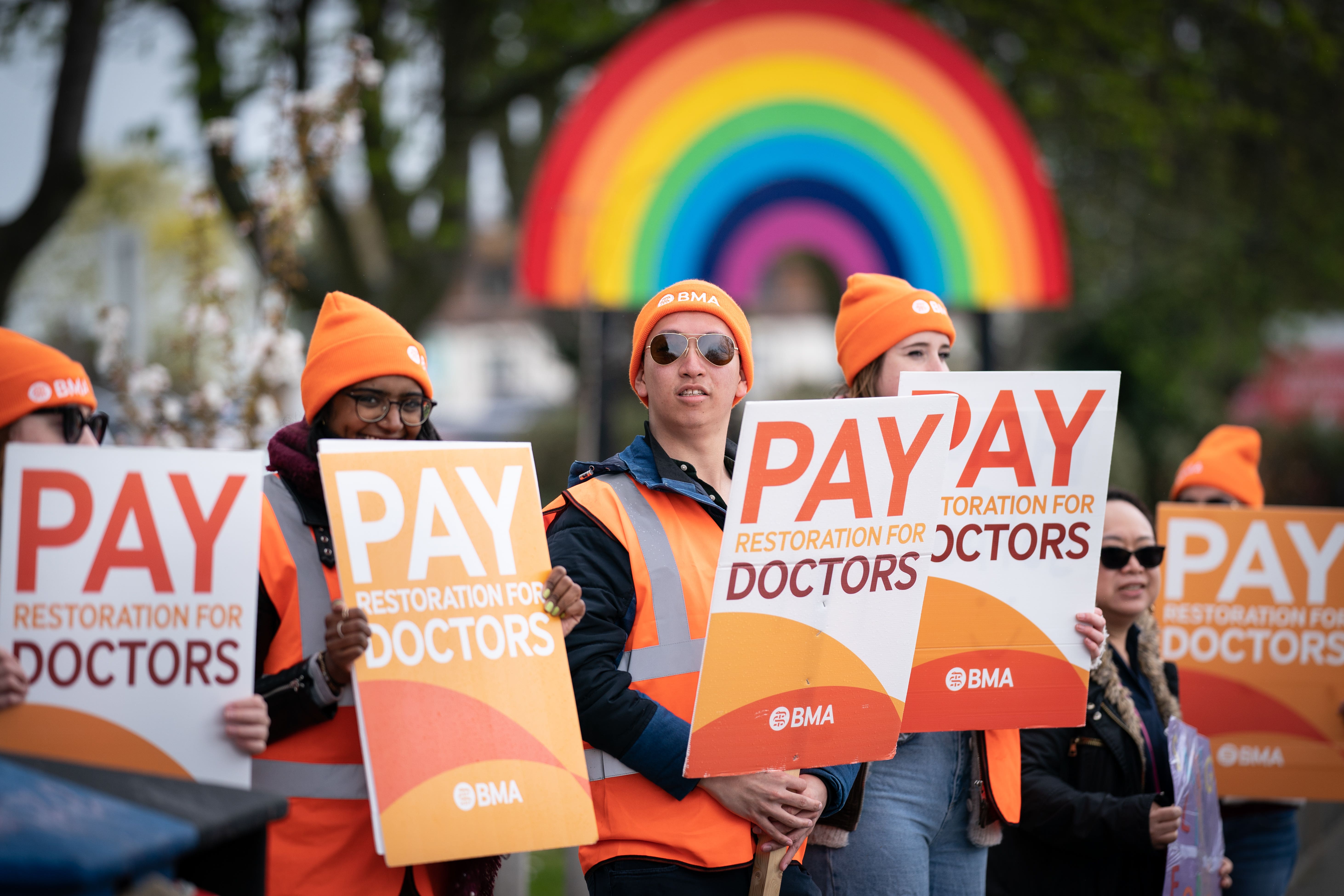 The head of the Academy of Medical Royal Colleges has said patients are suffering due to the ongoing dispute between junior doctors and appealed for a third party to be brought in (Stefan Rousseau/PA)