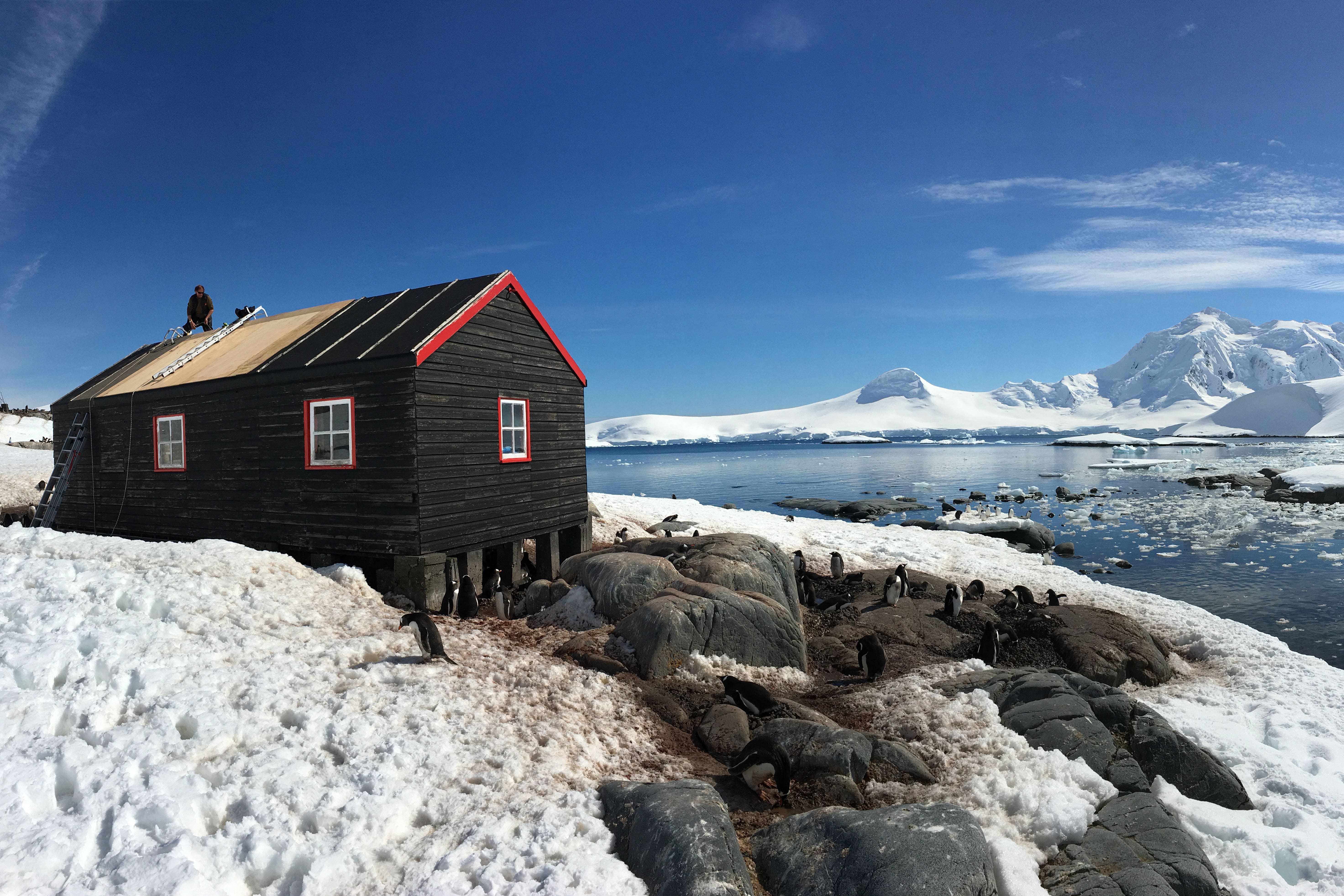 Port Lockroy gift shop and post office (UK Antarctic Heritage Trust/PA)