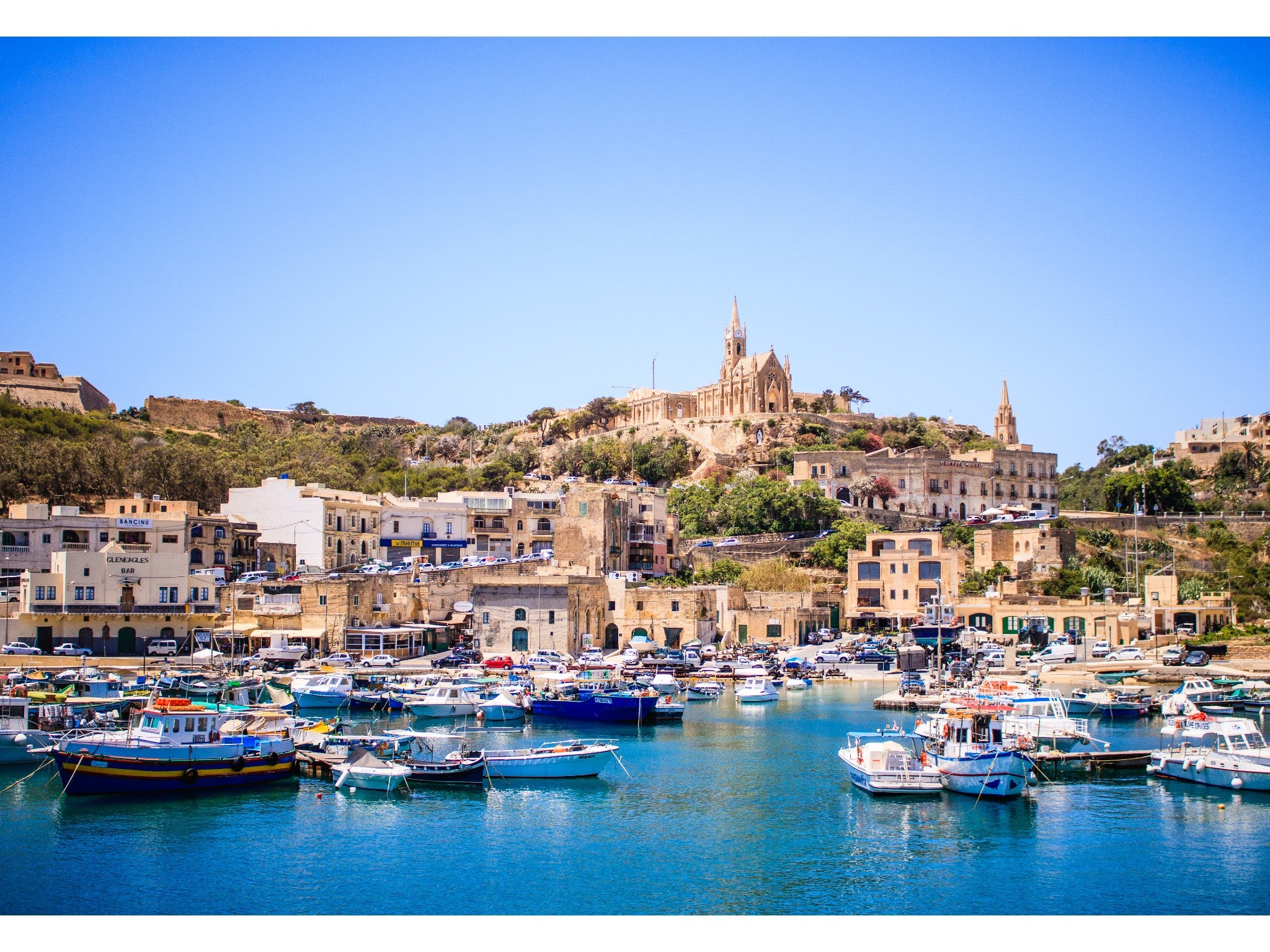 Soak up Mediterranean views and visit a medieval citadel