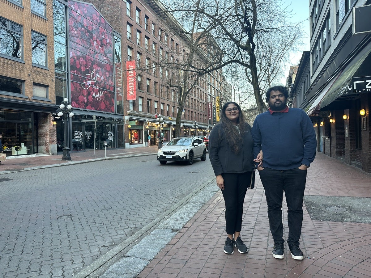 Mathura Raghavan, a Technical Support Engineer with MobSquad, was able to reunite with her husband Amrith in Vancouver, Canada because of this nearshore solution.