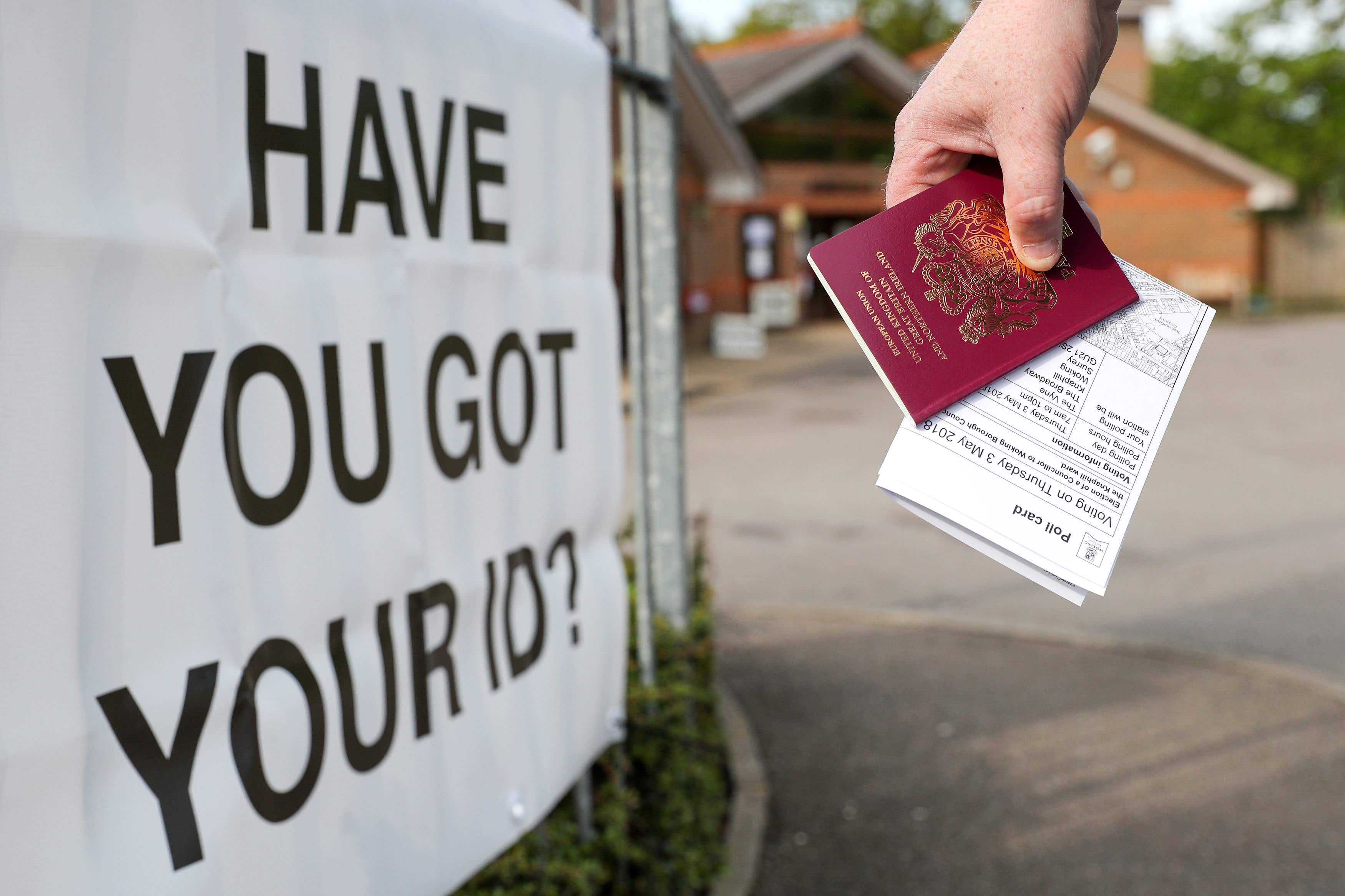 A stark warning from the local elections from the Electoral Commission over Voter ID (Andrew Matthews/PA)