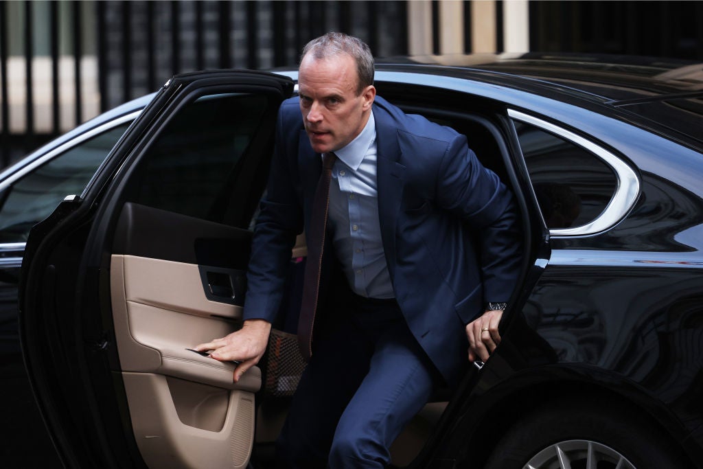 A Foreign Office lawyer before turning to politics, Mr Raab was previously known to play up his image as a Brexit hard man in an attempt to win support from the Tory right