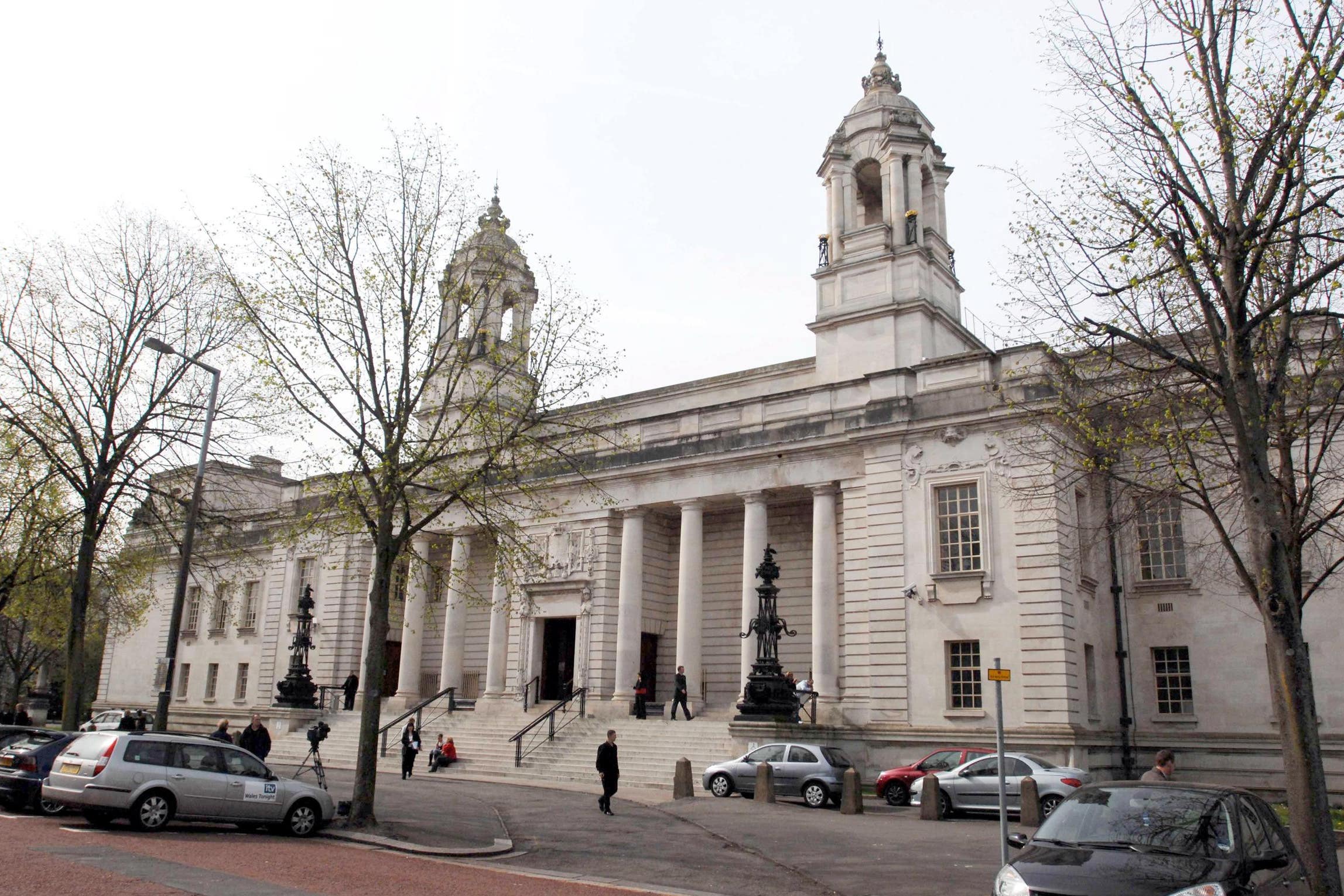 The trial was being heard at Cardiff Crown Court (Barry Batchelor/PA)