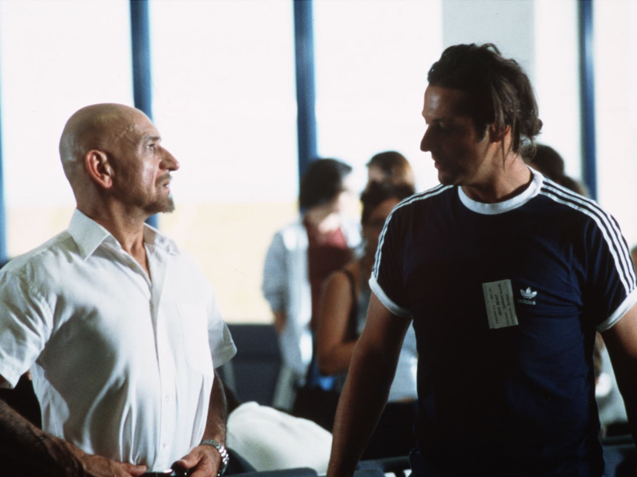 Ben Kingsley and Jonathan Glazer on the set of ‘Sexy Beast’