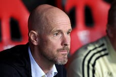 Erik ten Hag not happy with Man United’s ‘unacceptable’ lack of fight and desire