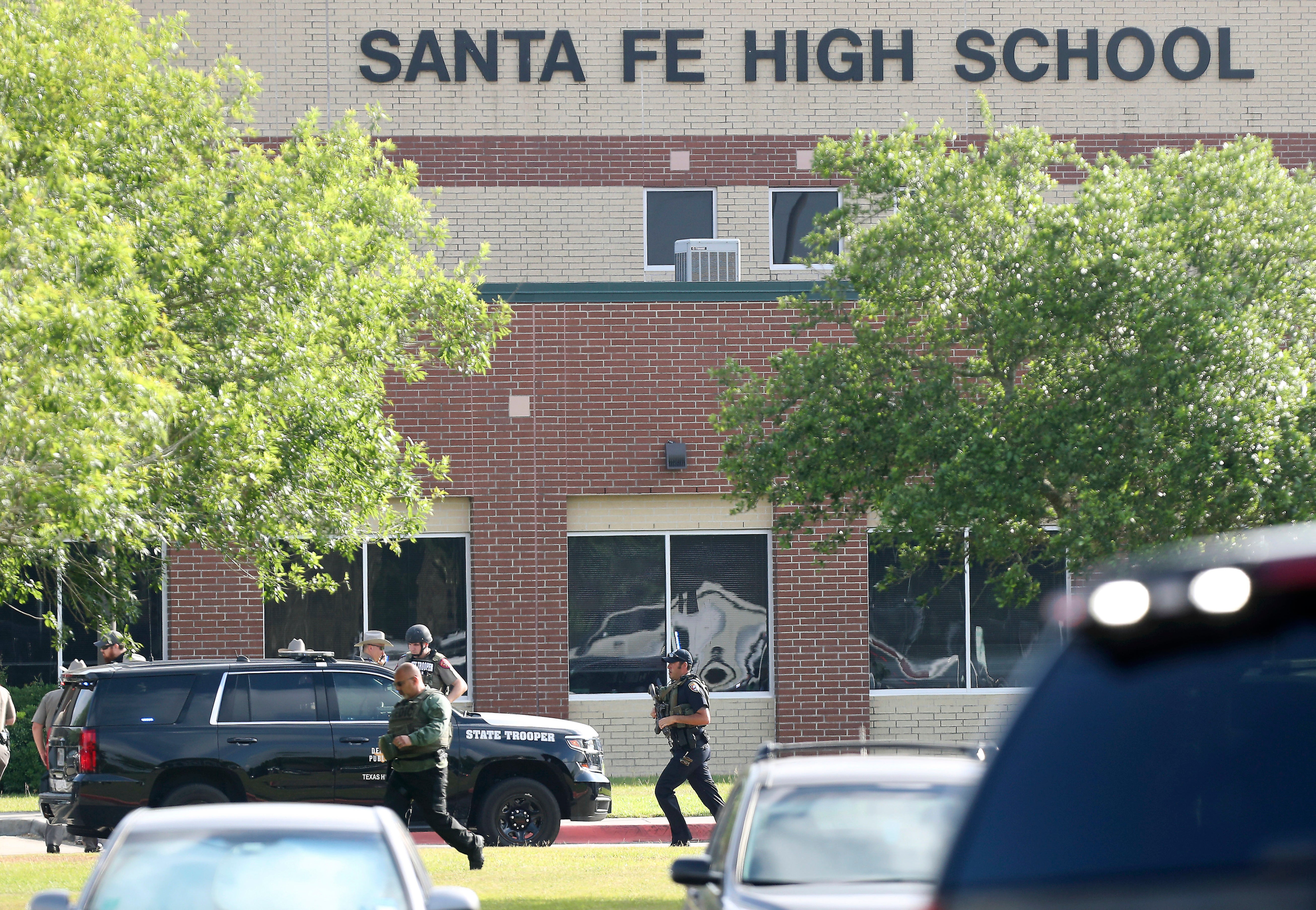 Santa Fe High School, site of Pagourtzis’ deadly 2018 rampage.