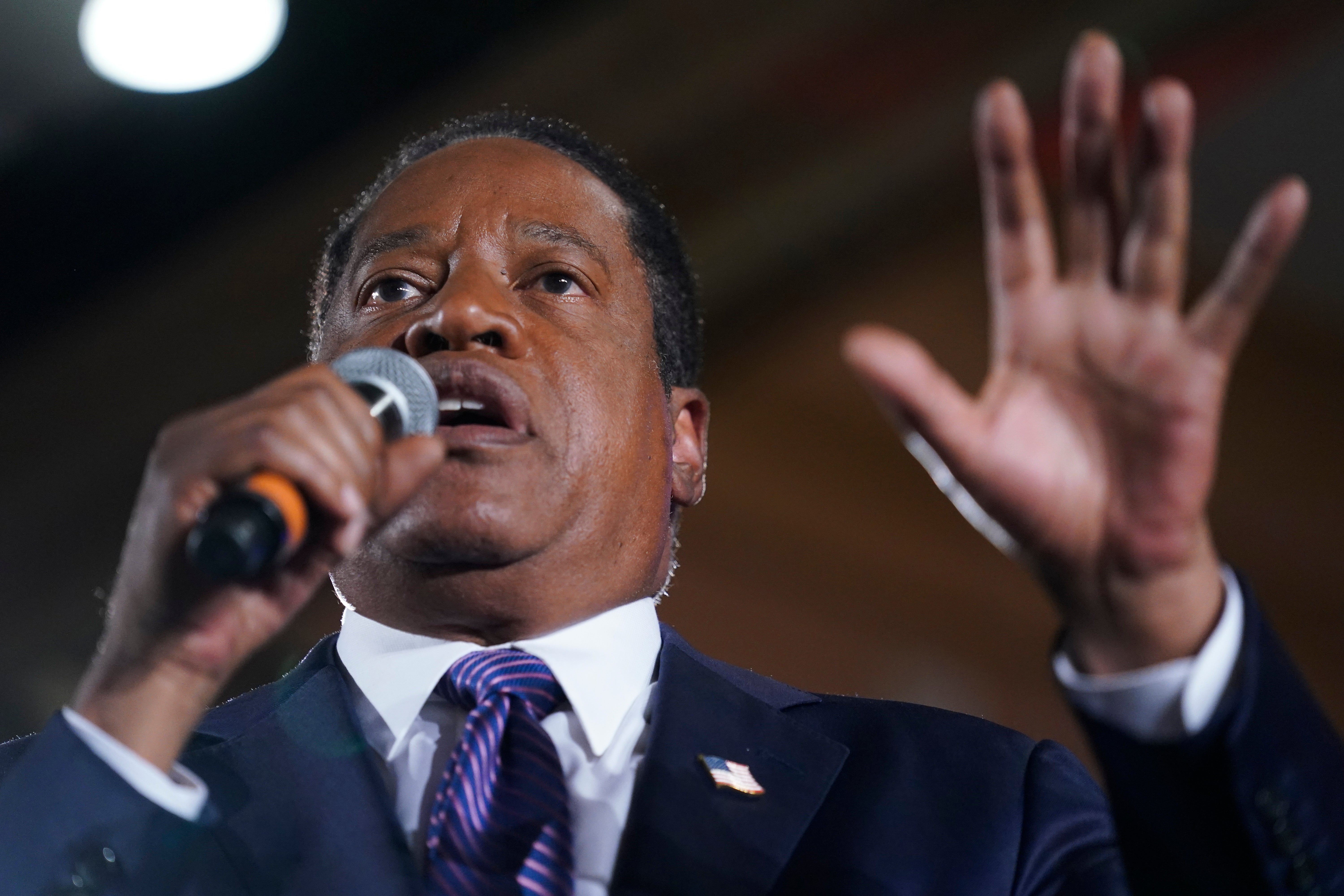 Larry Elder announced his own run for the White House