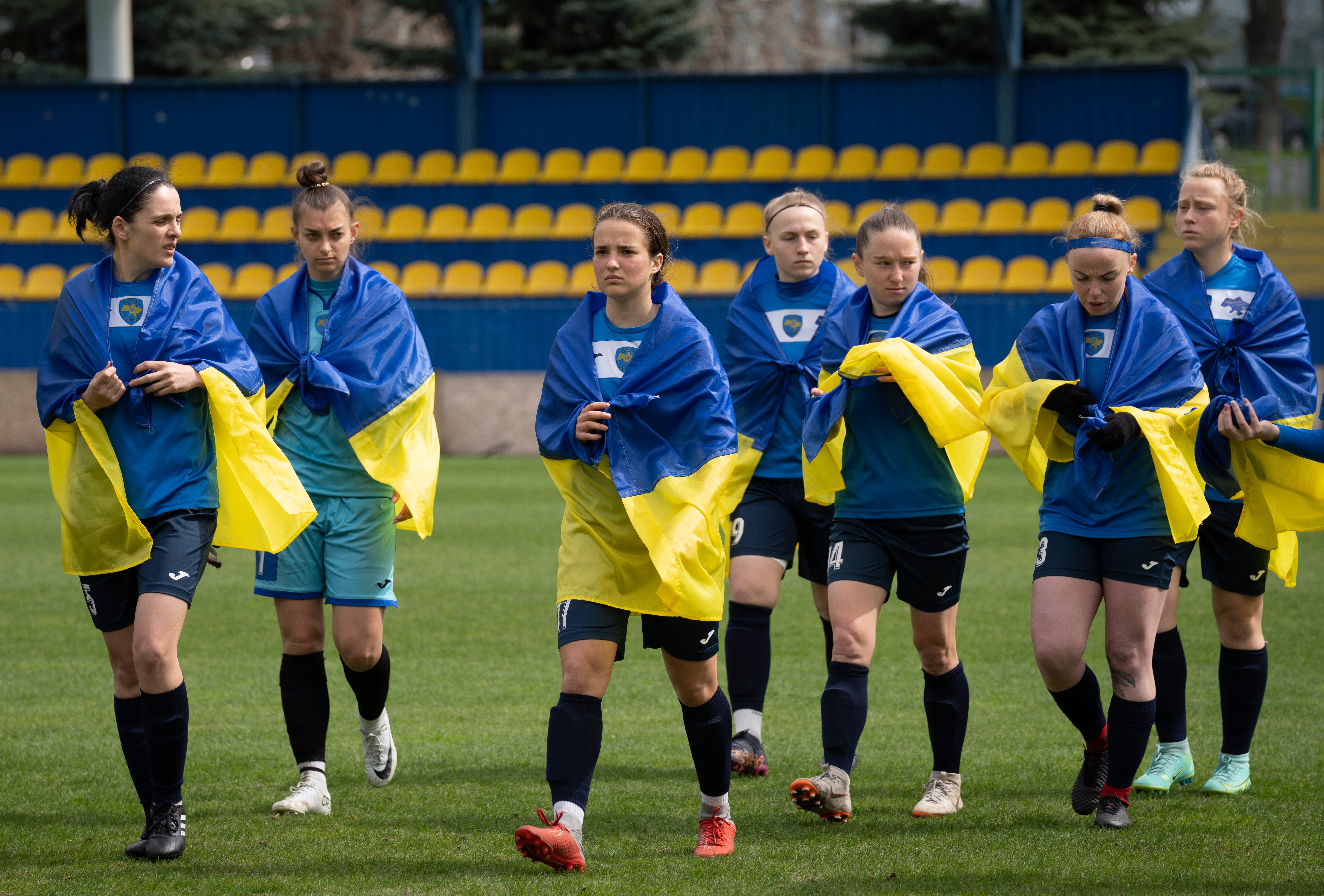 Russia Ukraine War Mariupol Football Team