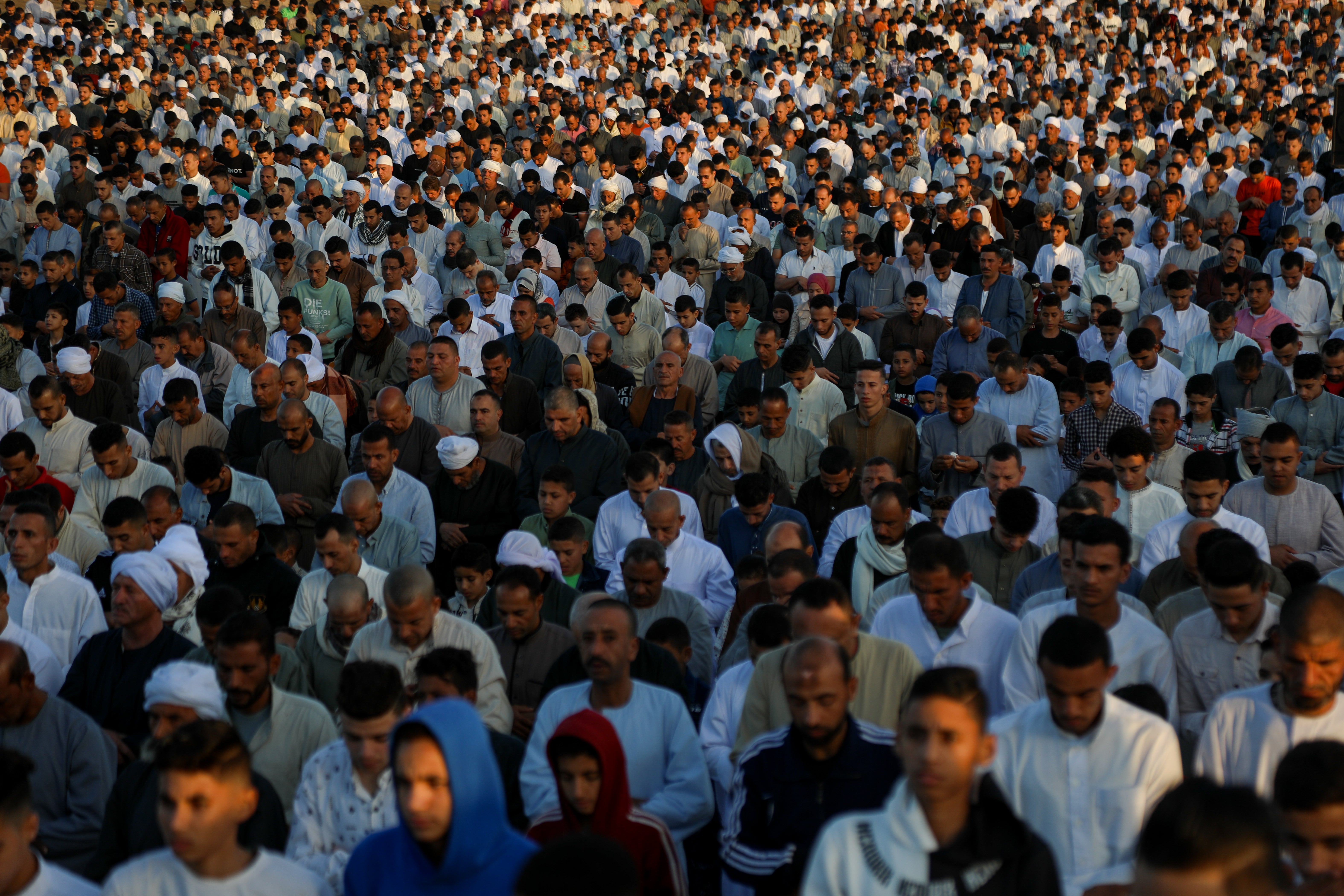 The holiest month in Islam, during which the faithful must refrain from drinking and eating from dawn to dusk, is followed by Eid al-Fitr; “festival of breaking the fast”