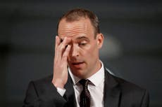 Raab quits – but his petulance and anger say it all