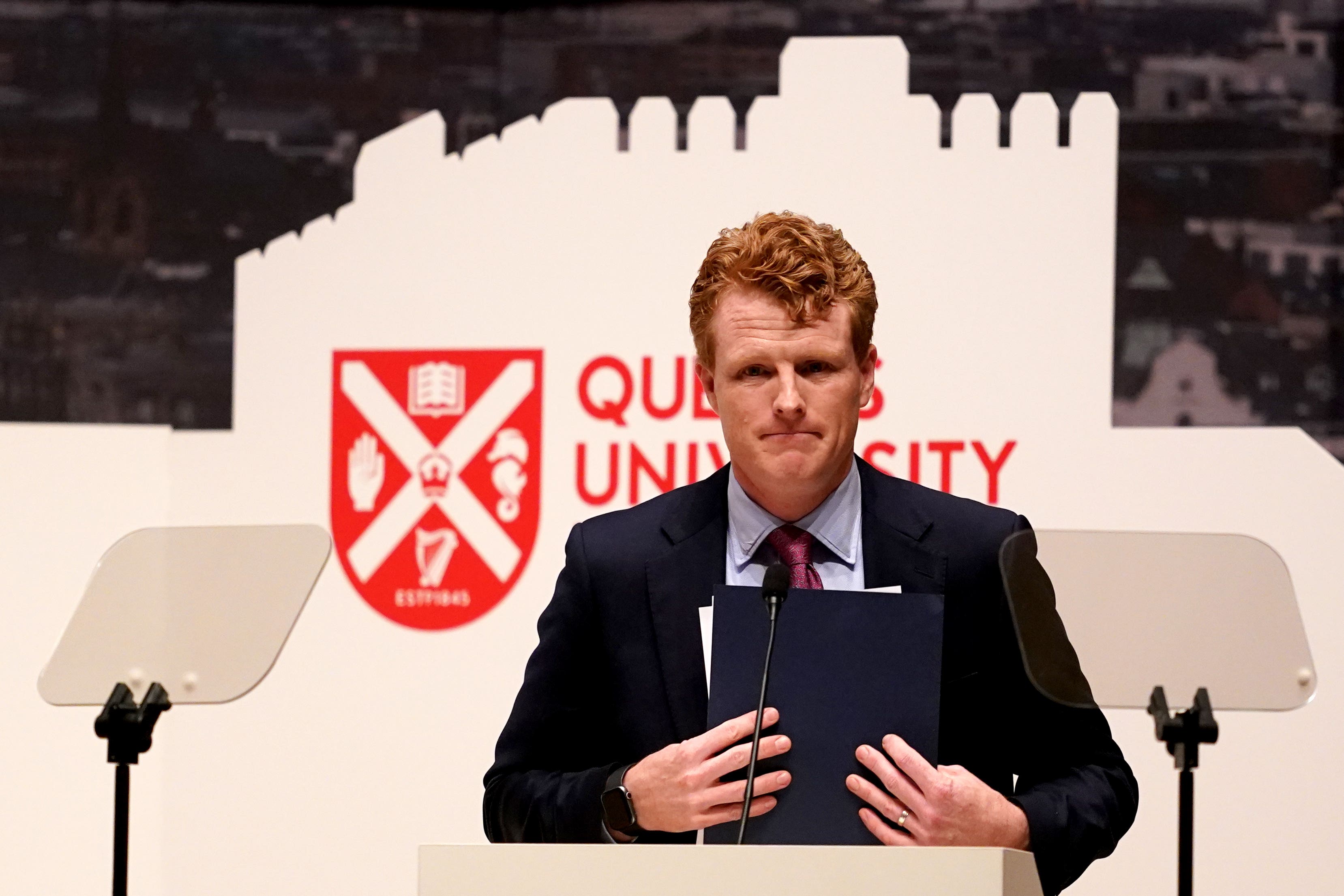 Congressman Joe Kennedy III (Brian Lawless/PA)