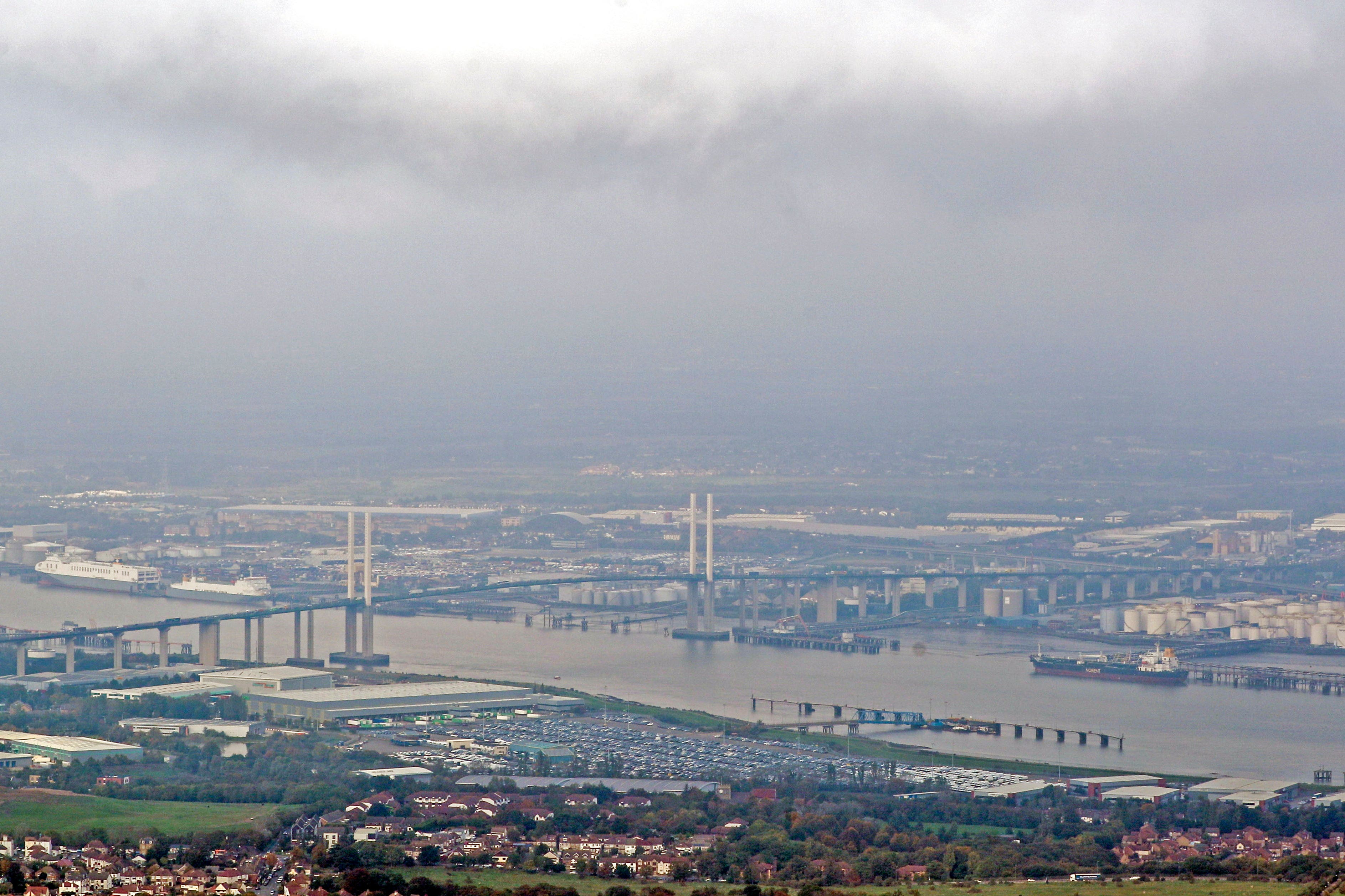 The Queen Elizabeth II bridge at the Dartford Crossing in Kent (Steve Parsons/Pa)