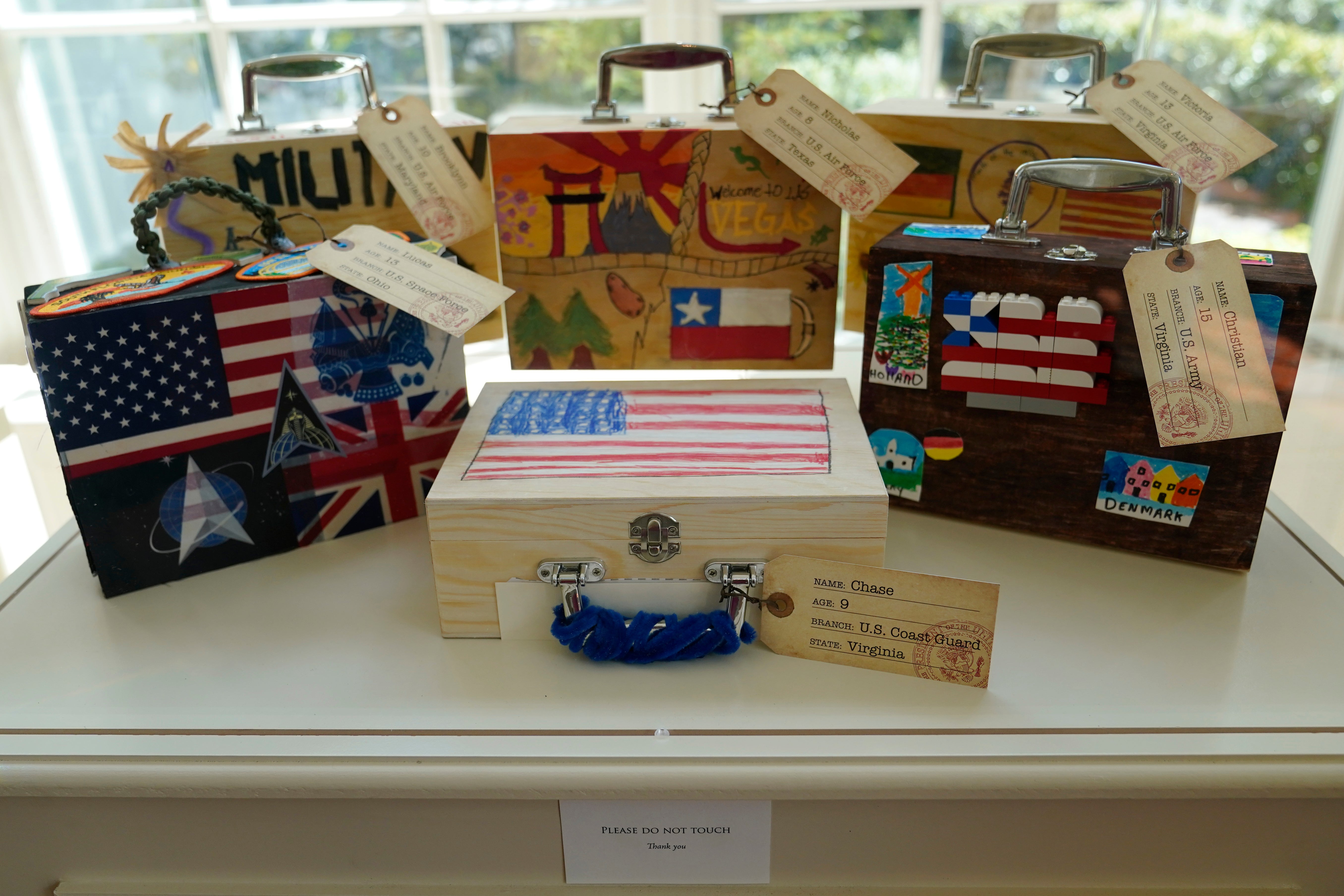 Jill Biden Military Kids Art