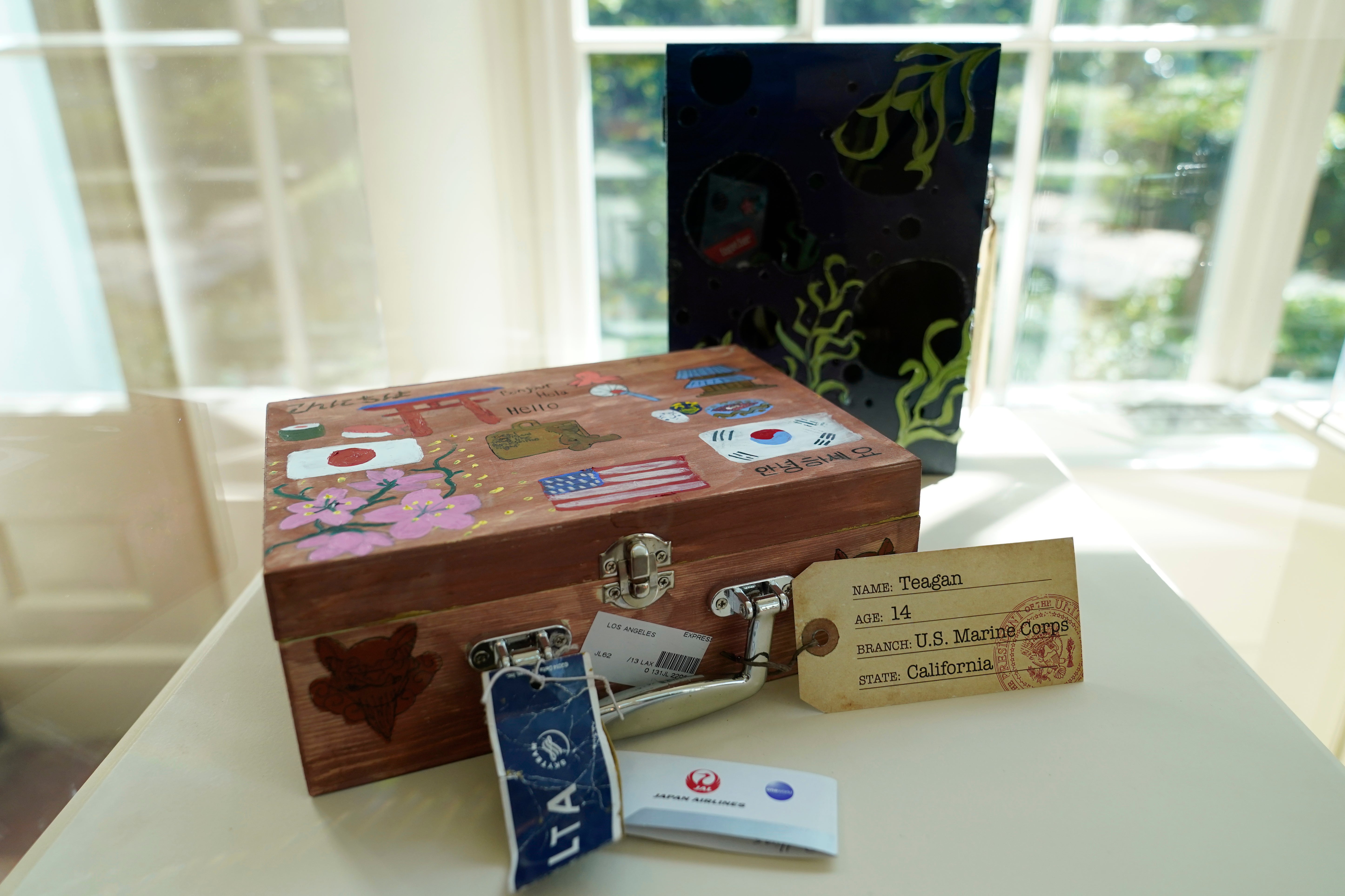 Jill Biden Military Kids Art