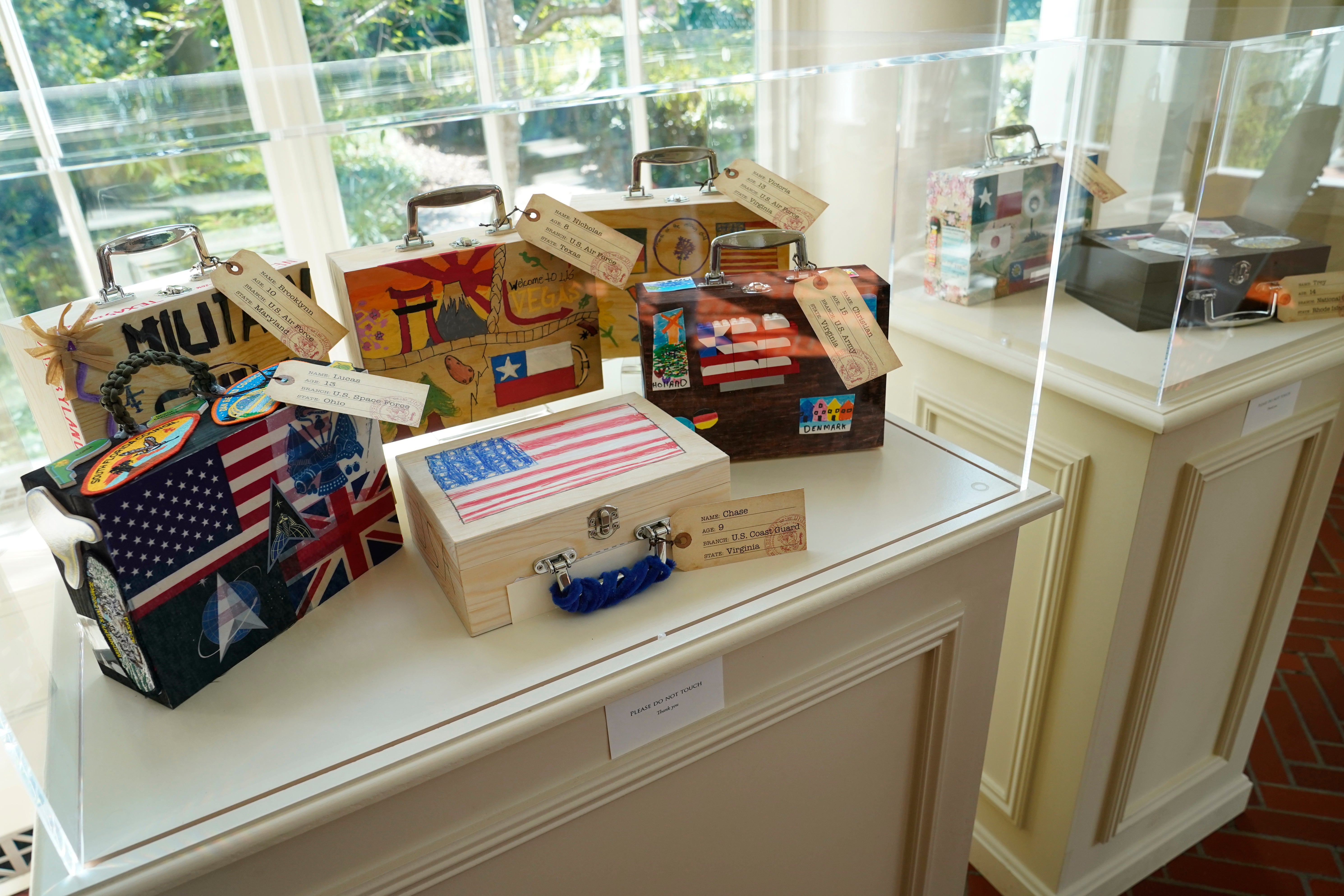 Jill Biden Military Kids Art