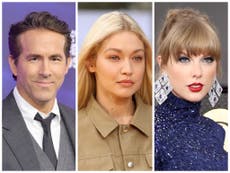 Gigi Hadid and Ryan Reynolds appear to unfollow Joe Alwyn on Instagram after Taylor Swift split