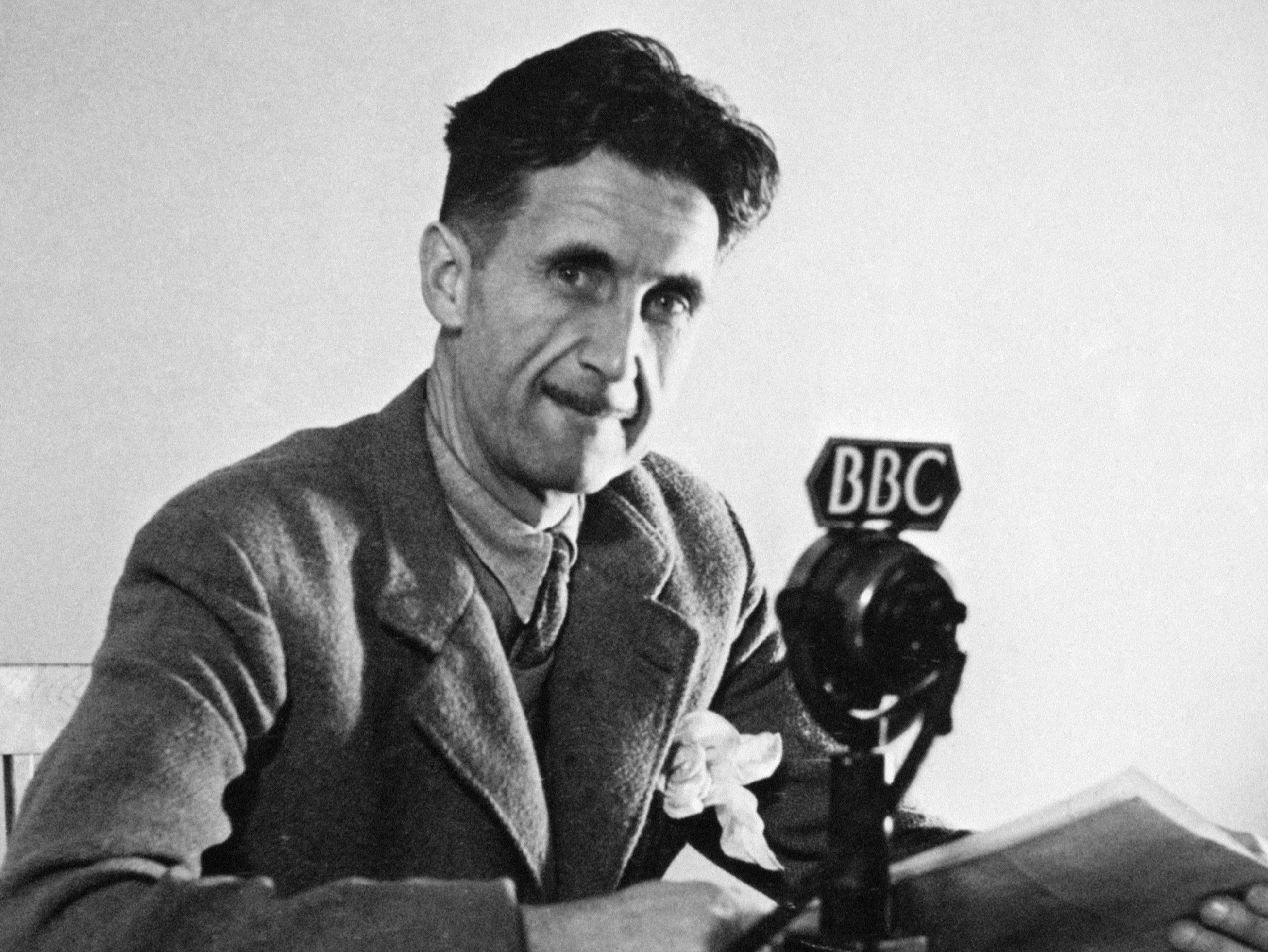 Orwell pictured during the 1940s