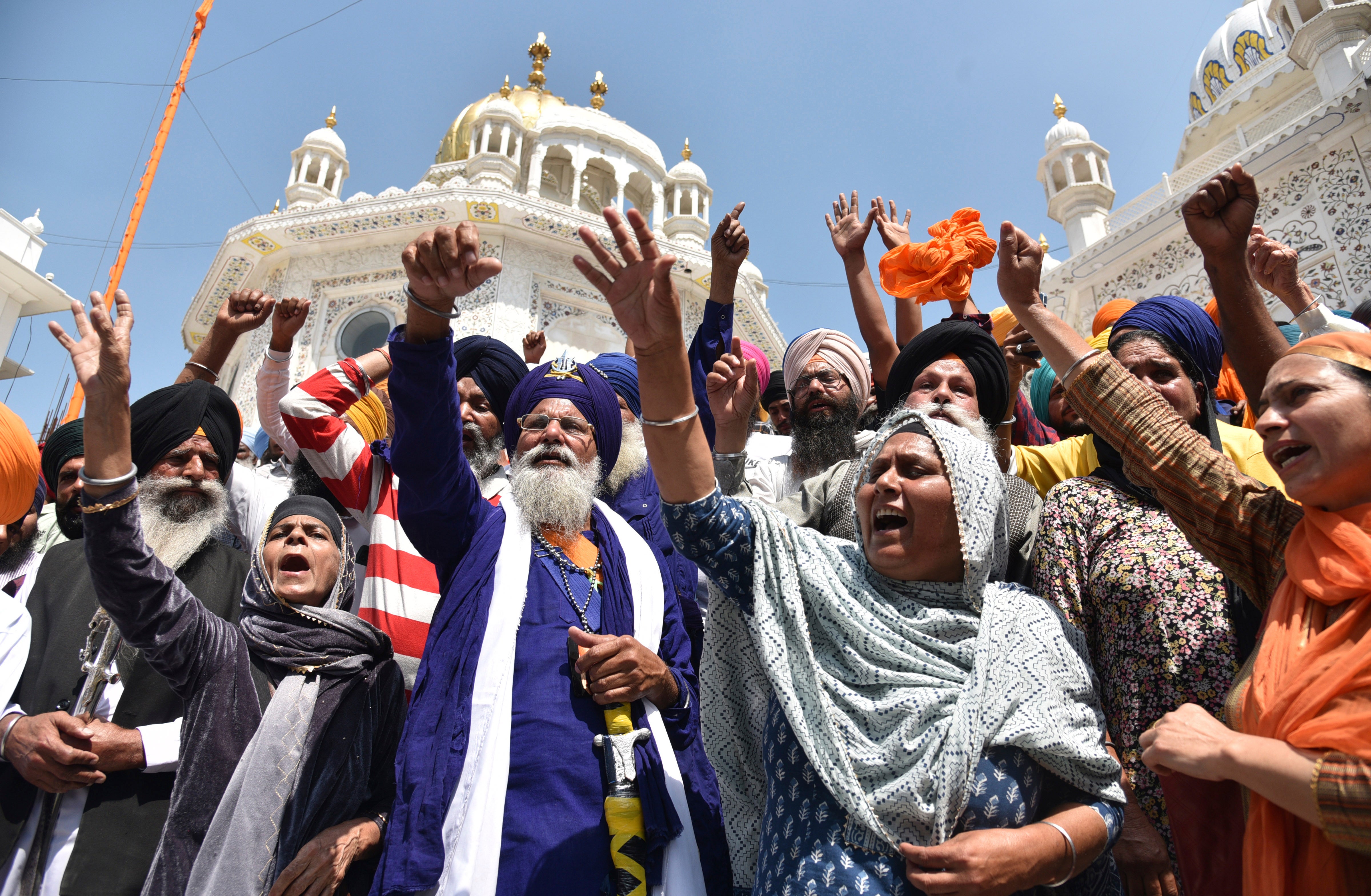 India Sikh Leader Arrested