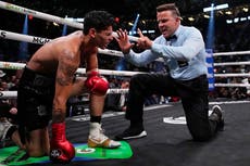 Ryan Garcia explains what he was thinking during Gervonta Davis stoppage