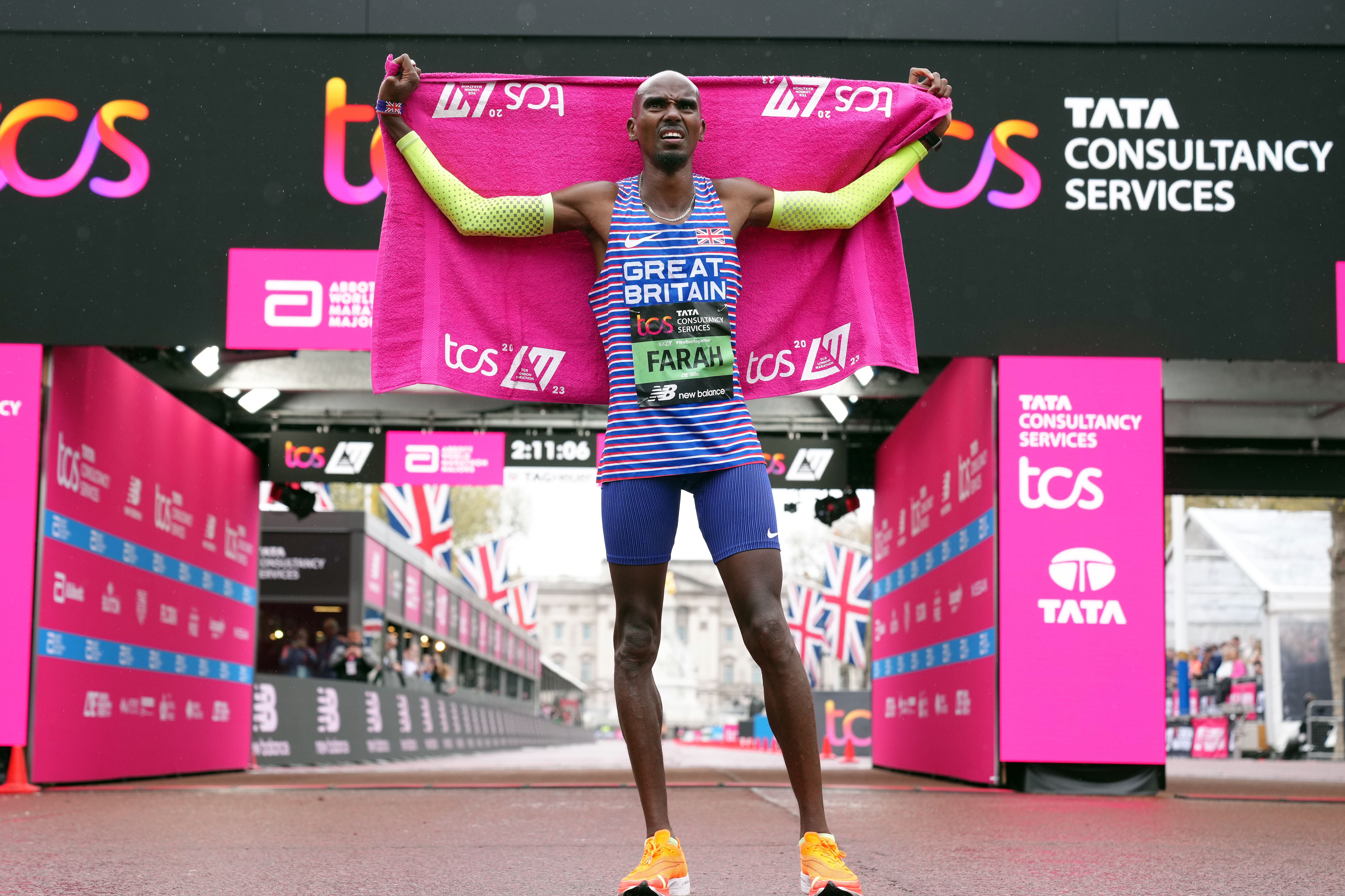 Sir Mo Farah will retire after the Great North Run (John Walton/PA)