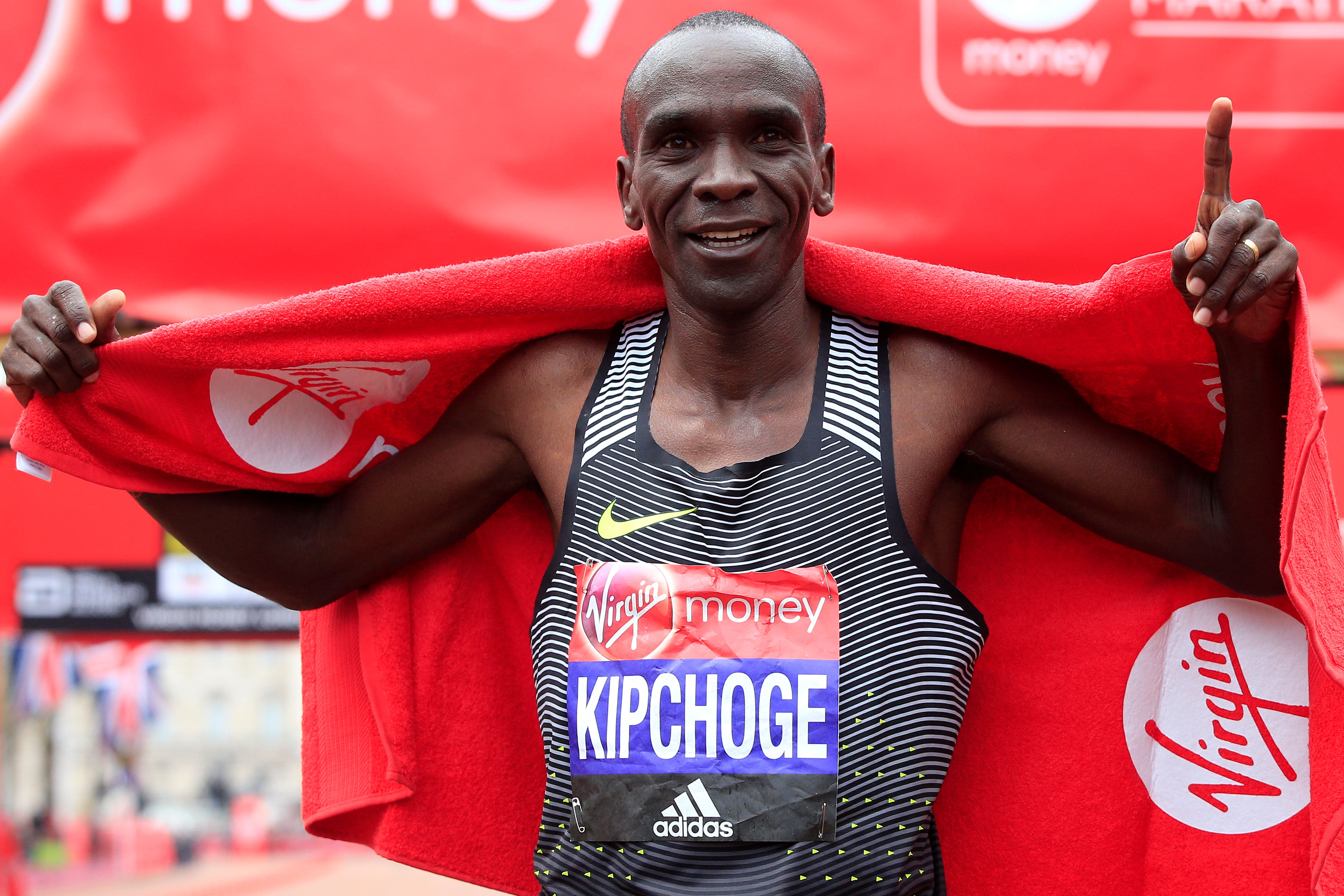 Eliud Kipchoge retained his London Marathon title (Jonathan Brady/PA)