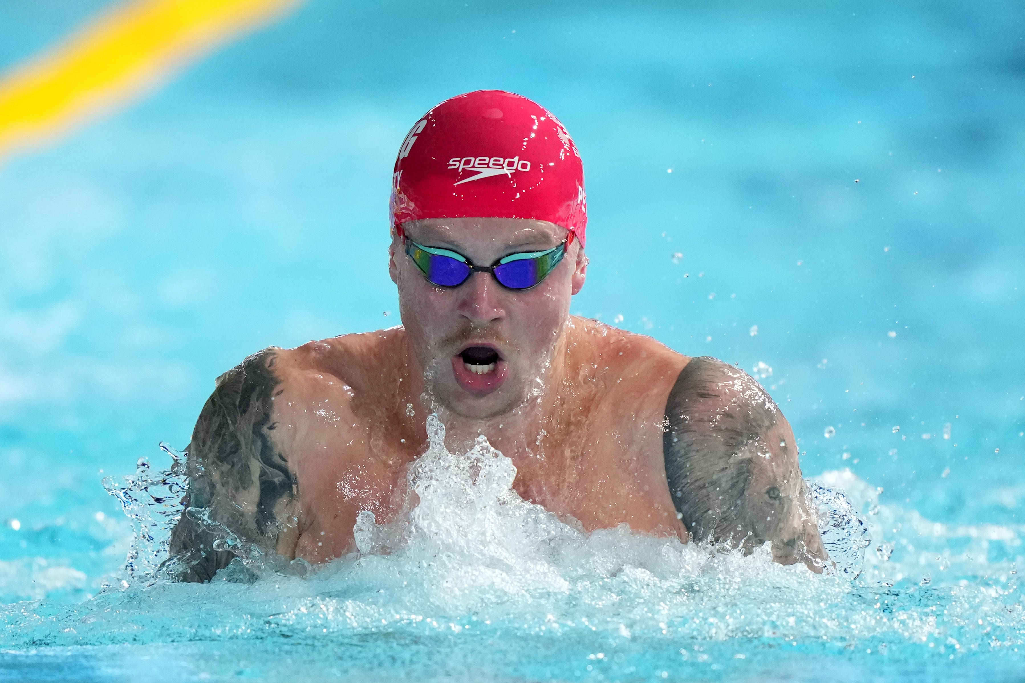 Adam Peaty at Commonwealth Games last summer (Tim Goode/PA)