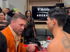 Conor McGregor offers Ryan Garcia advice after boxer’s loss to Gervonta Davis