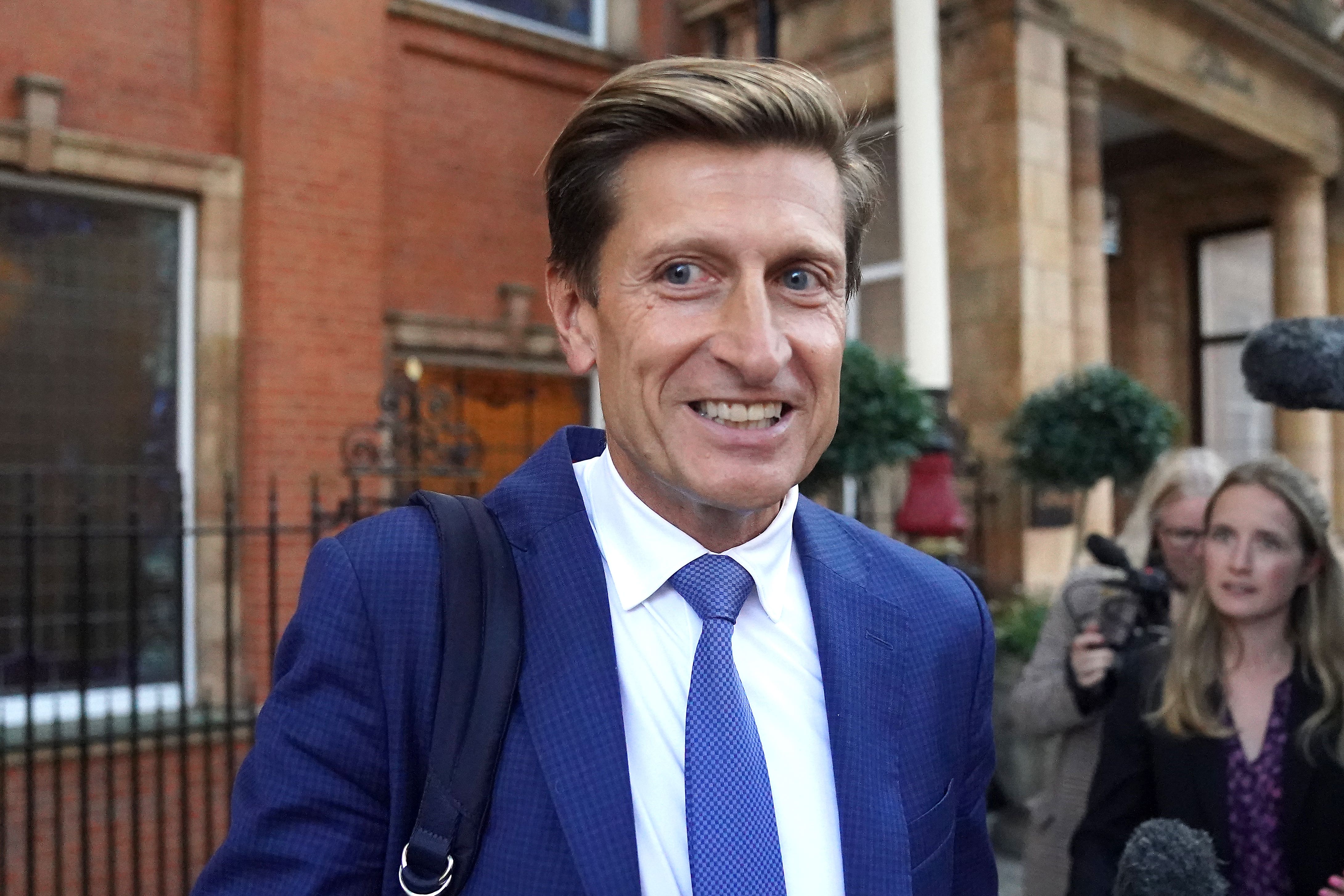 Crystal Palace chairman Steve Parish says European coefficient payments are creating a disparity within the Premier League (Victoria Jones/PA)