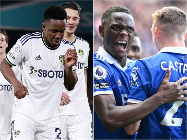 <p>Leicester and Leeds square off in a crunch  survival clash on Tuesday evening </p>