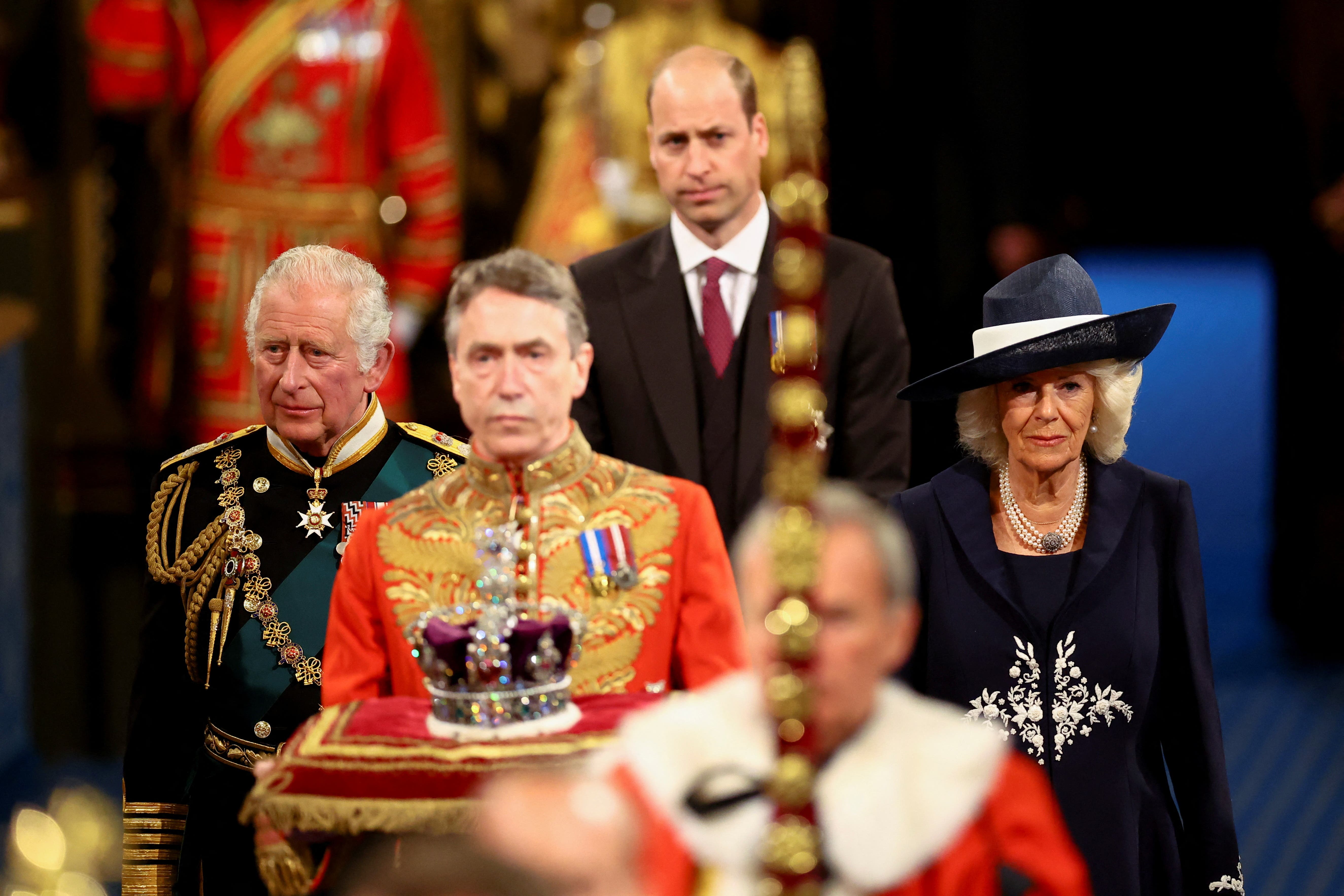 The State Opening of Parliament (Hannah McKay/PA)