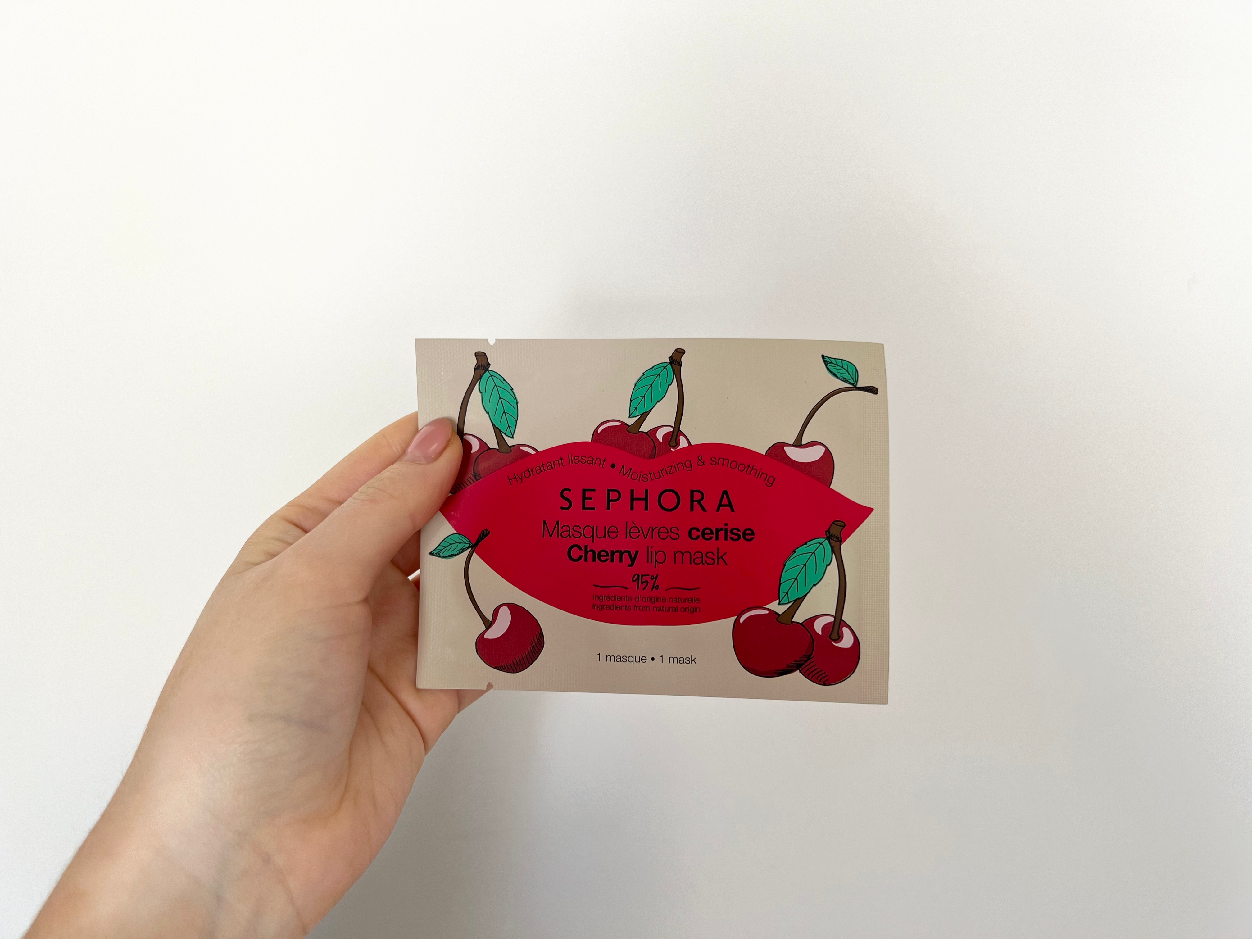 Sephora Collection cherry lip mask