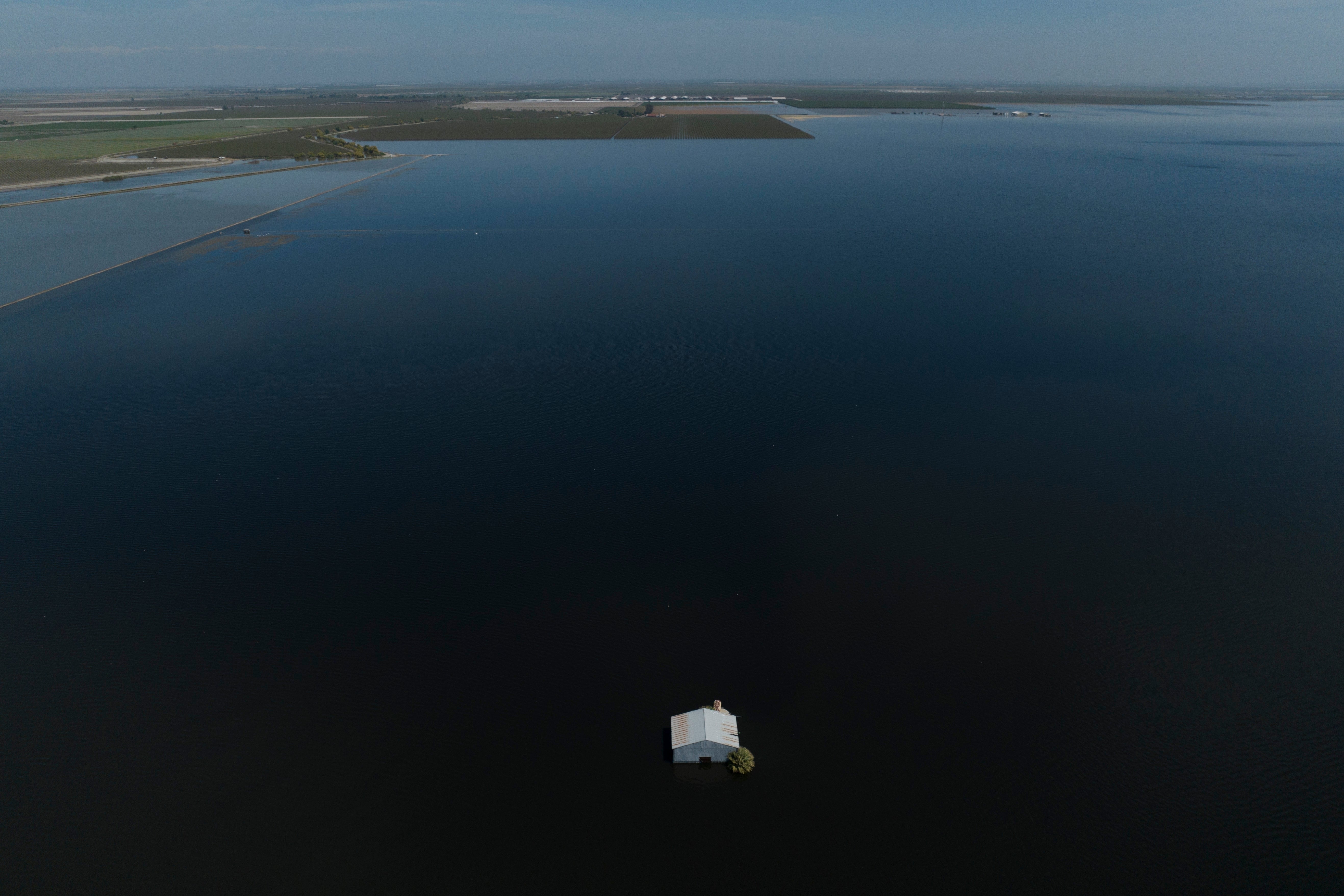 APTOPIX California Waiting for Floods