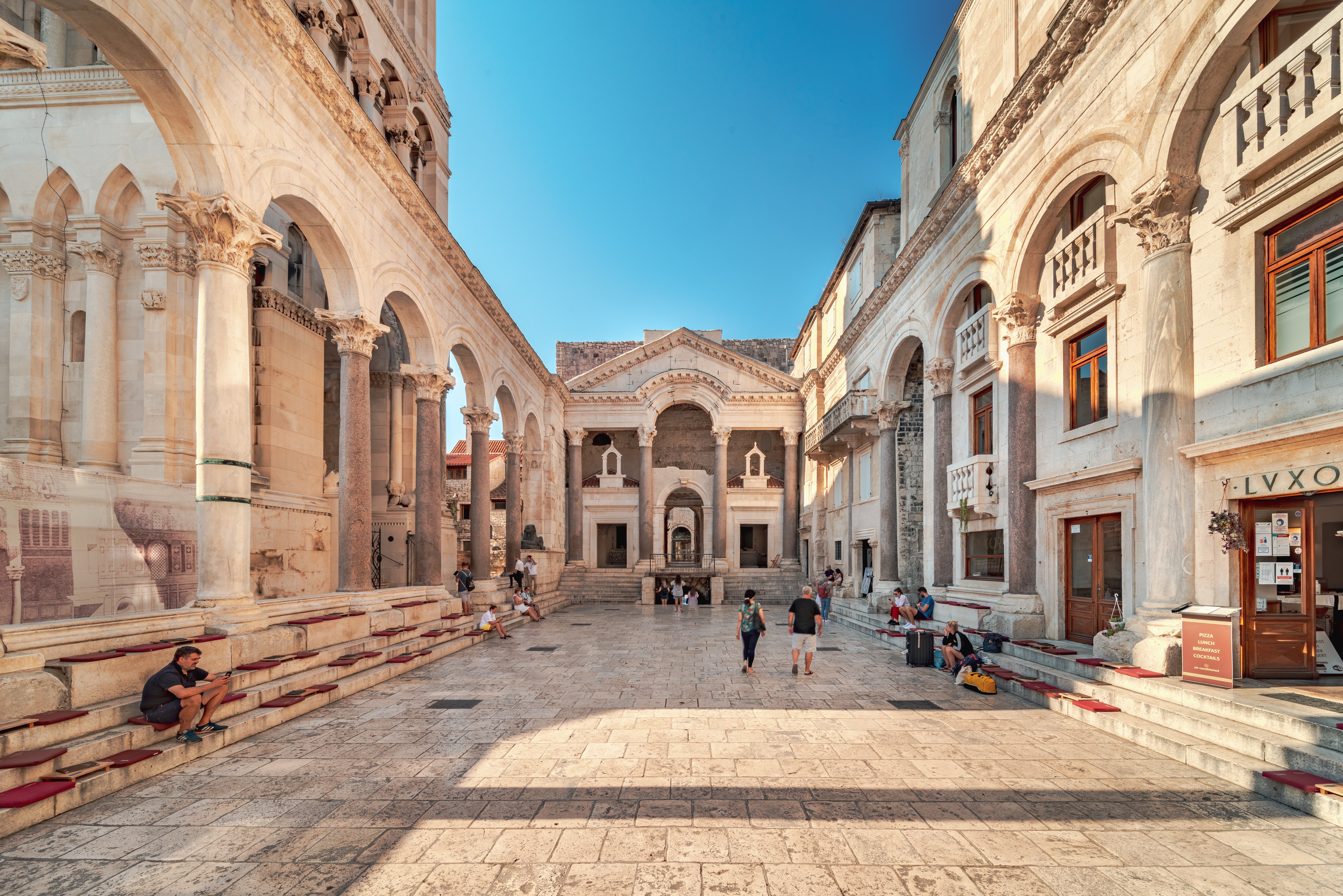 Immerse yourself in Split’s fascinating past at UNESCO heritage site Diocletian’s Palace