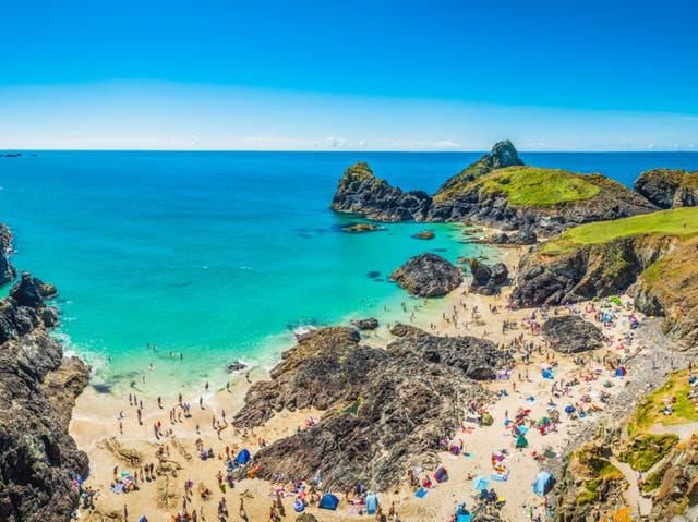 <p>Kynance Cove in Cornwall</p>