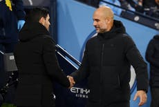 Pep Guardiola rejects Mikel Arteta comparisons ahead of Premier League title clash