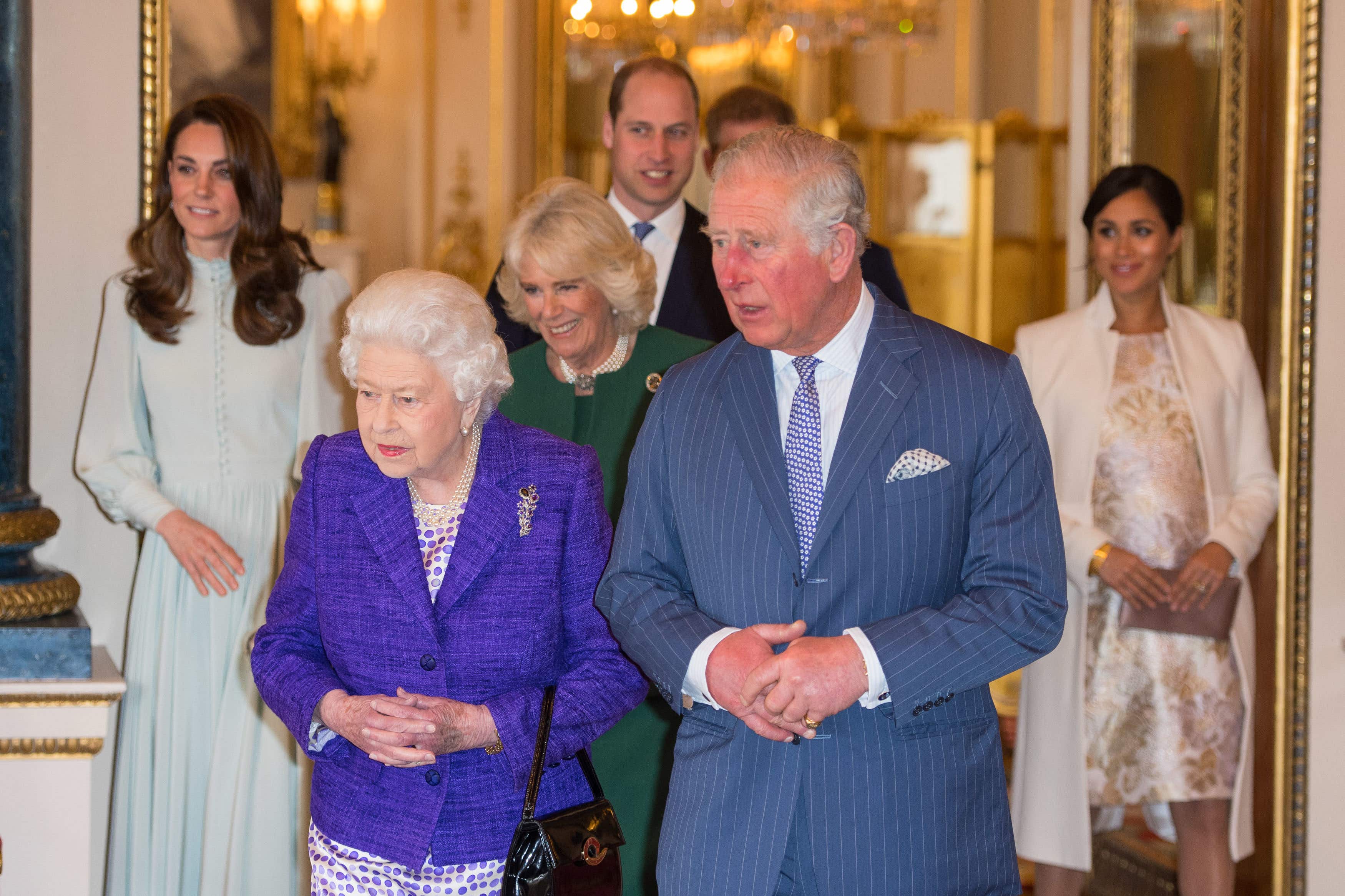 The late Queen Elizabeth II and King Charles (Dominic Lipinski/PA)