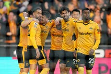 Wolves end Roy Hodgson’s unbeaten start to take big step towards safety