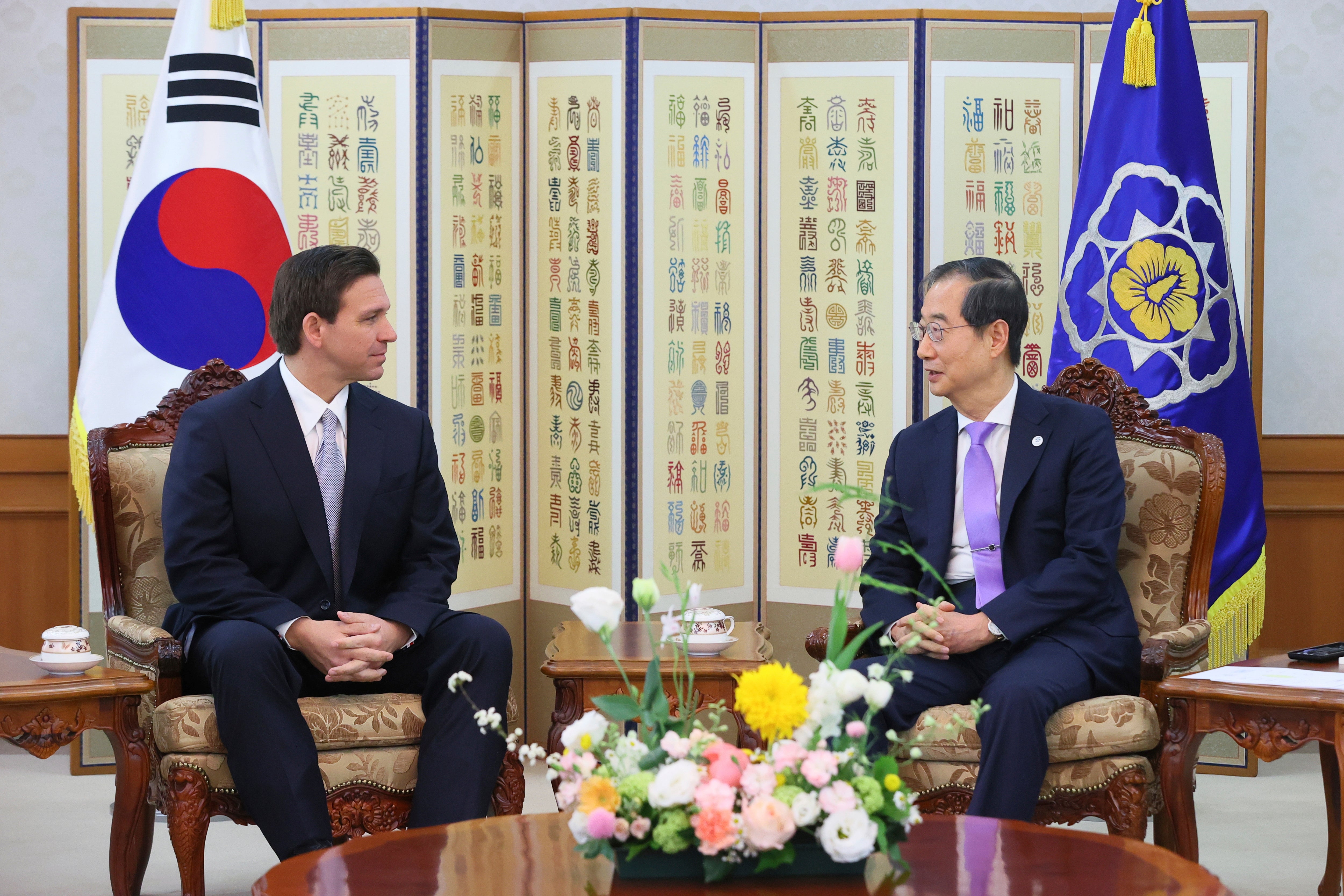 South Korea US DeSantis