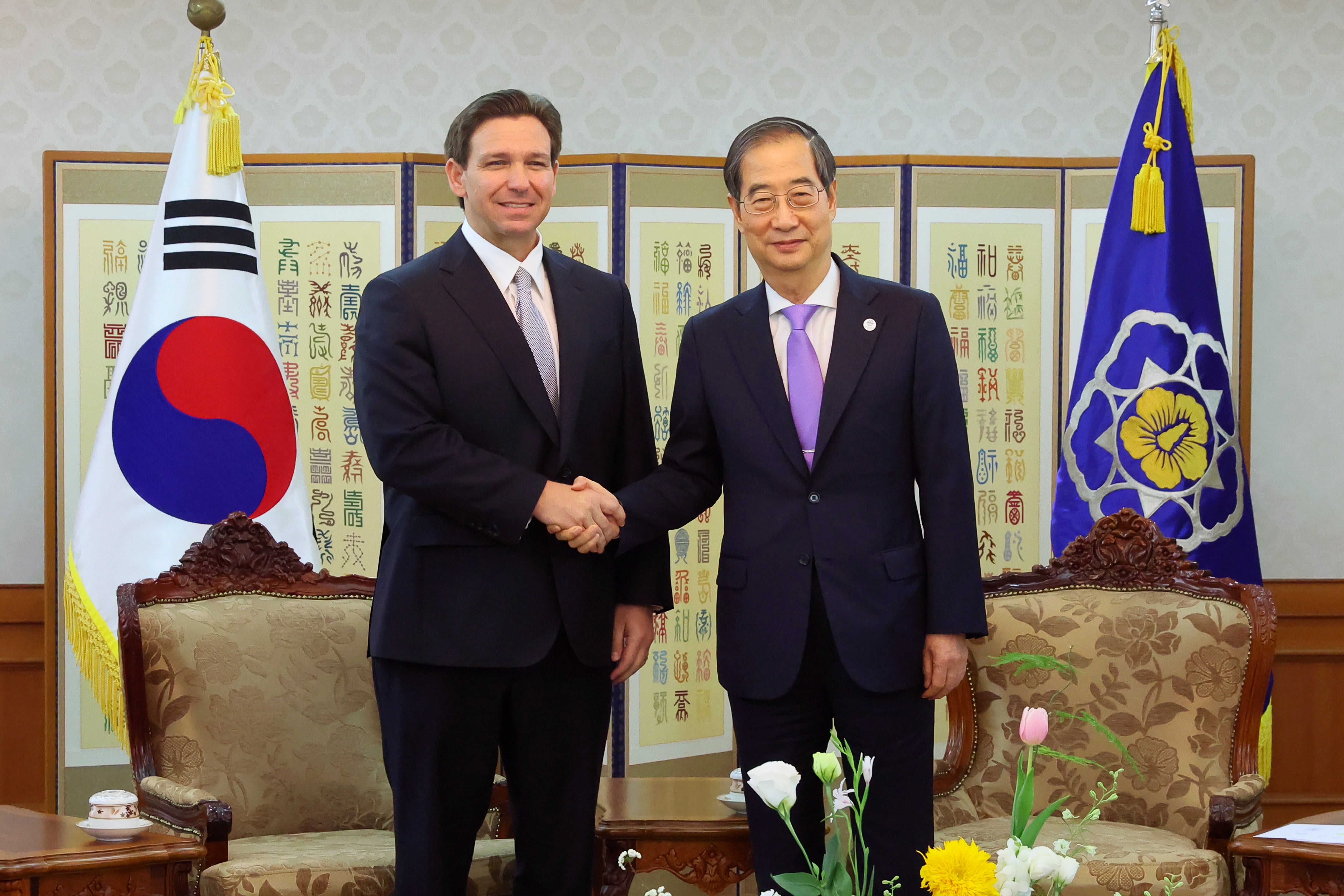 South Korea US DeSantis