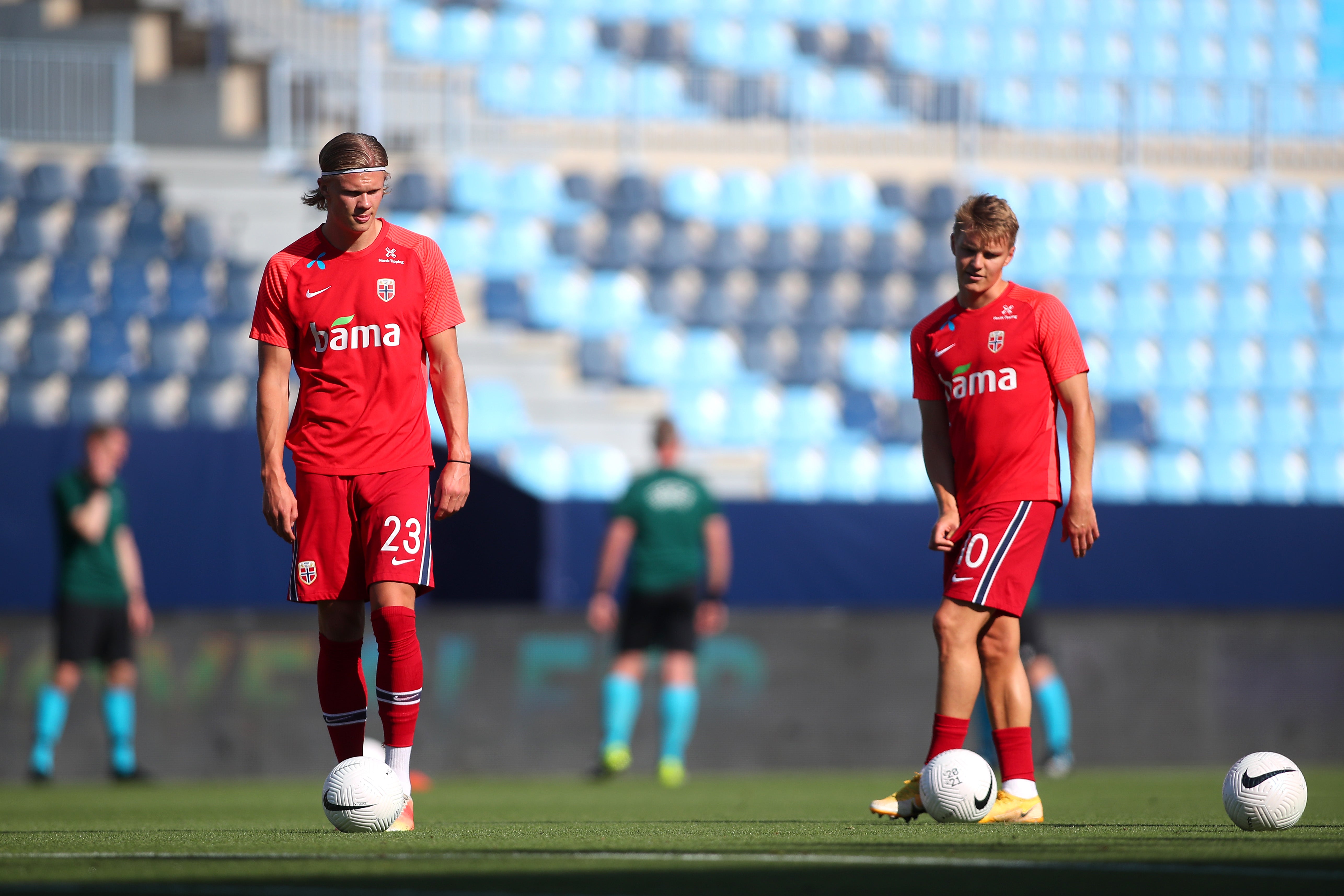 Erling Haaland and Martin Odegaard are the great hopes of Norwegian football