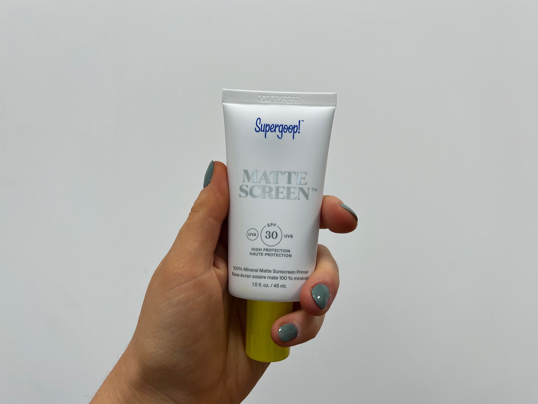 best sunscreens for your face indybest review Supergoop! mattescreen sunscreen SPF30