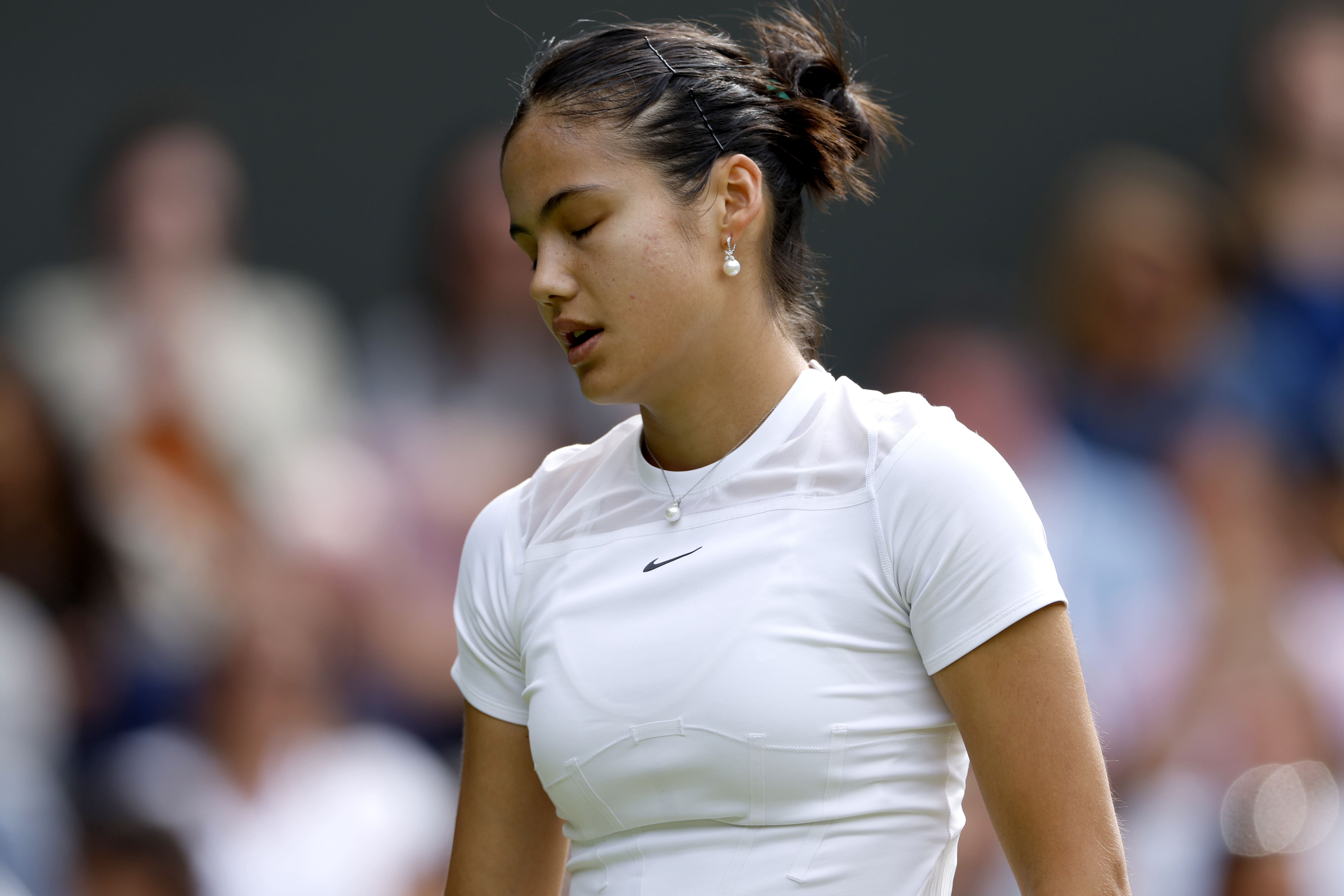 Emma Raducanu has withdrawn from the Madrid Open with a hand injury (Steven Paston/PA)