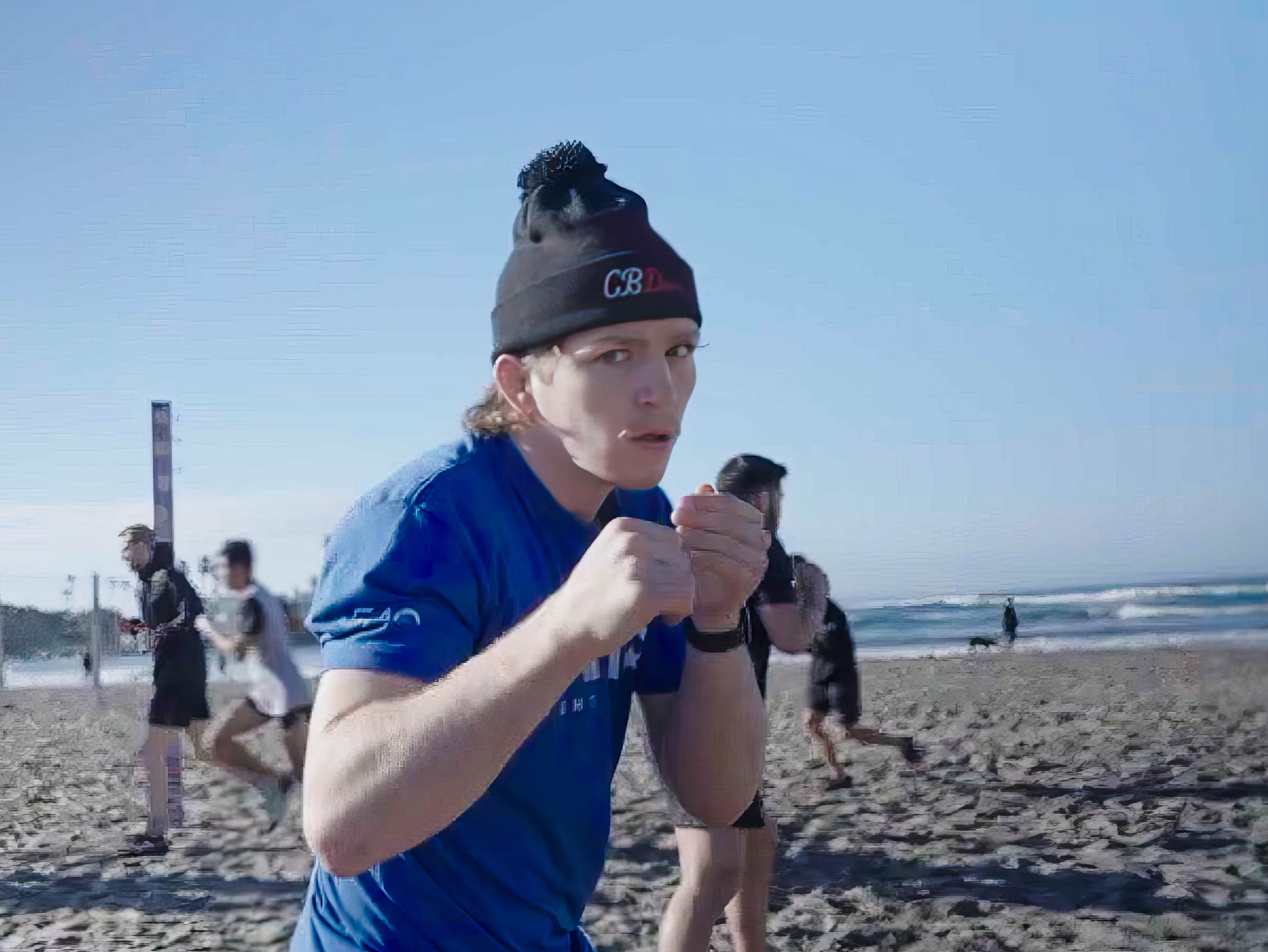 Teddy Stringer, 22, is one of four Britons on the MMA Fight Academy team