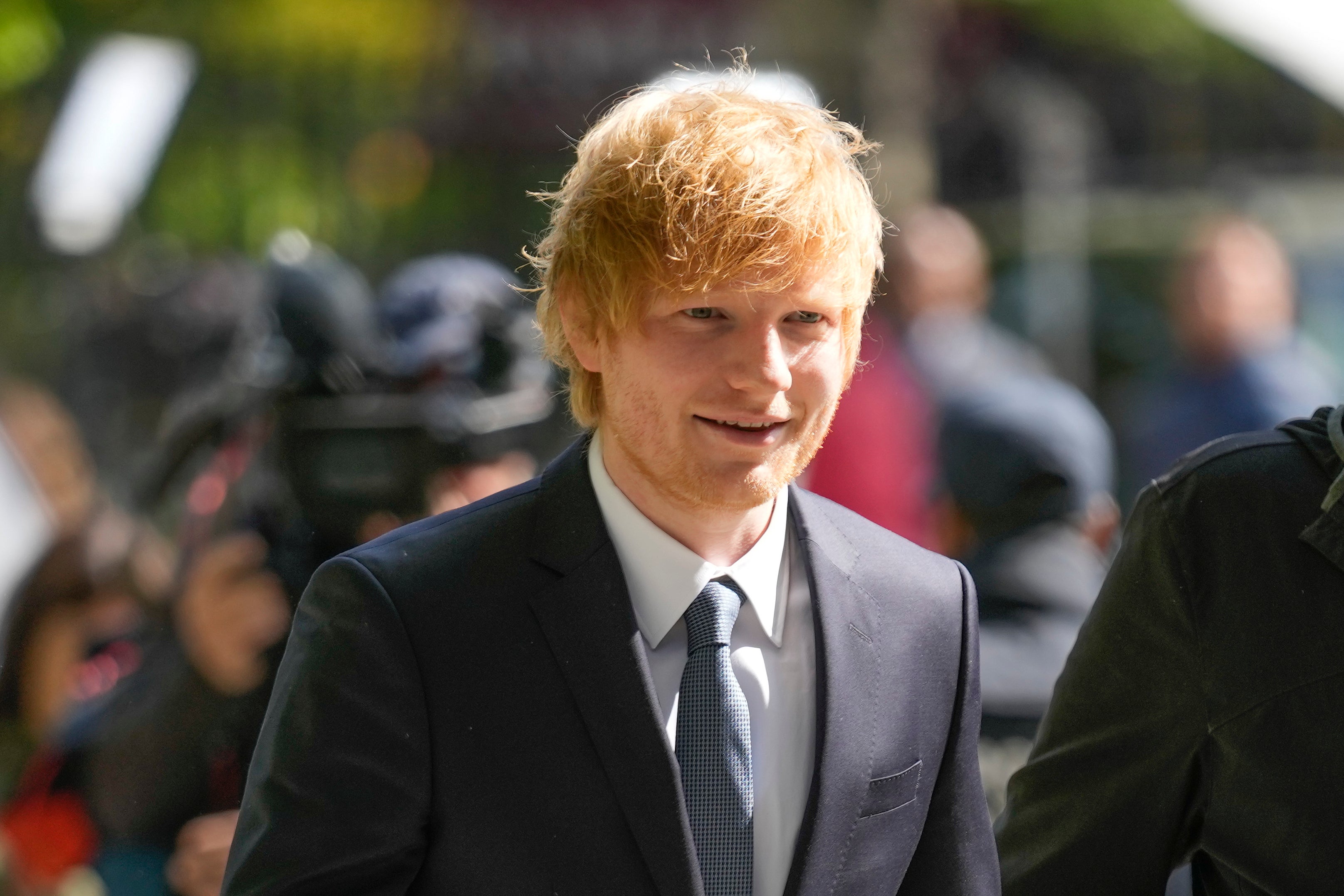 Ed Sheeran in New York