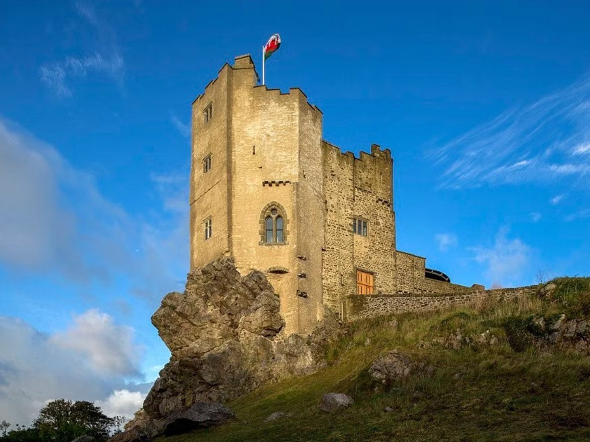 Sea views and revamped style make a stay at Roch Castle anything but kitsch